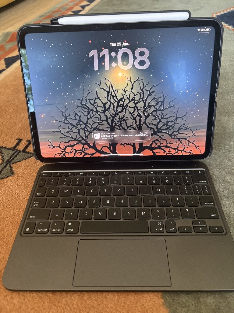 I pad pro, m5, 11 inch, 1TB, nano texture, Computers en Software, Zwart, 11 inch, Ophalen of Verzenden, Zo goed als nieuw