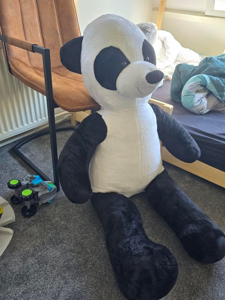 XXL Panda Knuffel Beer - Teddybeer - 100cm, Ophalen of Verzenden