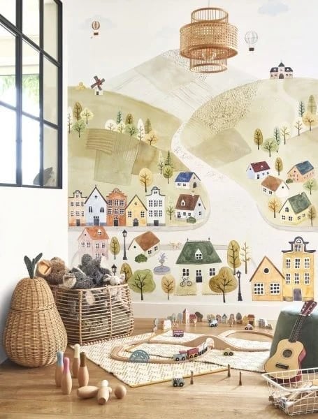 Casadeco behang Autour du Monde/Once upon a time, Ophalen of Verzenden, Nieuw