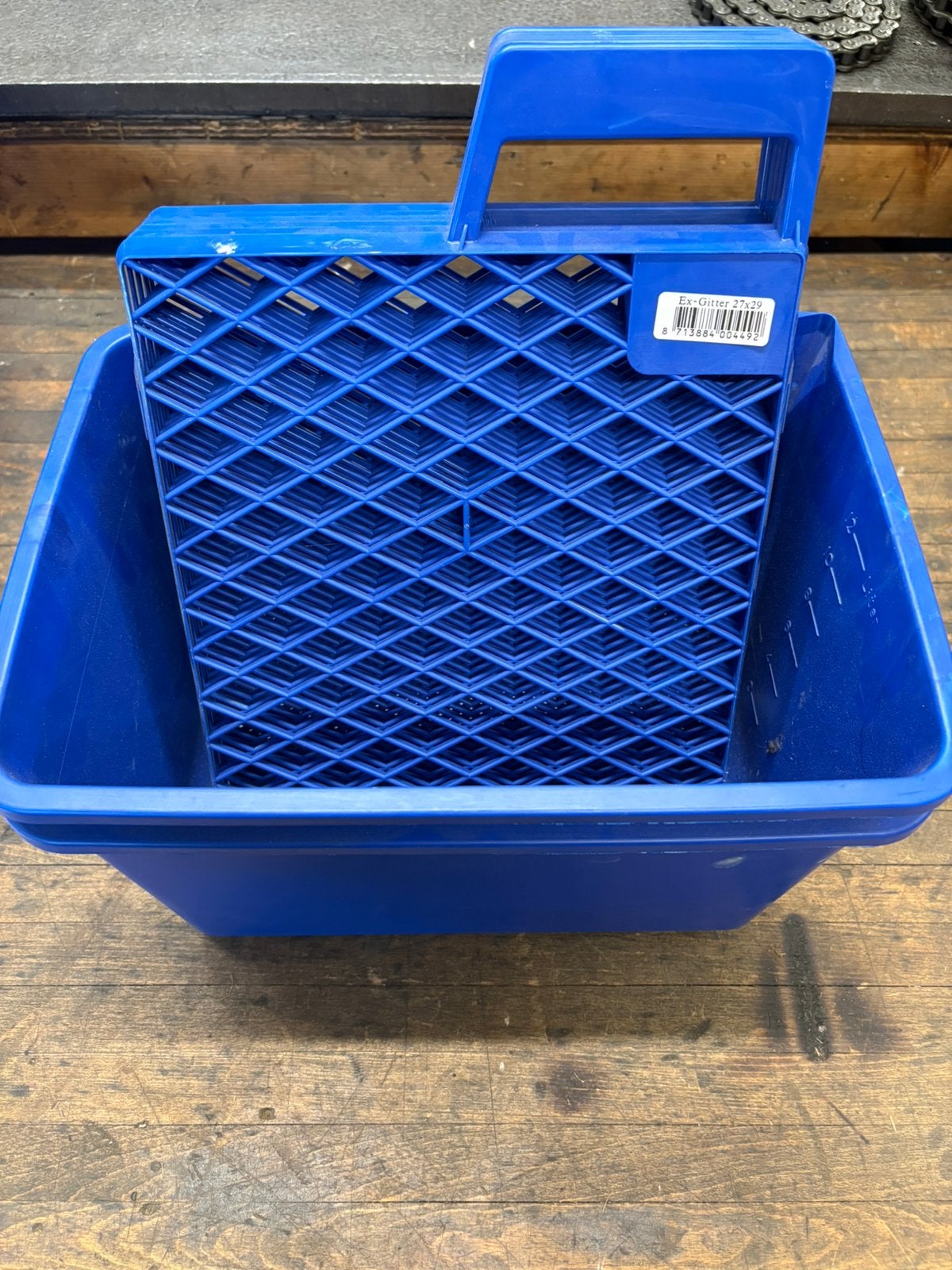 Verfbakken 2 stuks van12L met 6 roosters 27x29, 10 tot 15 liter, Ophalen of Verzenden, Nieuw, Overige kleuren