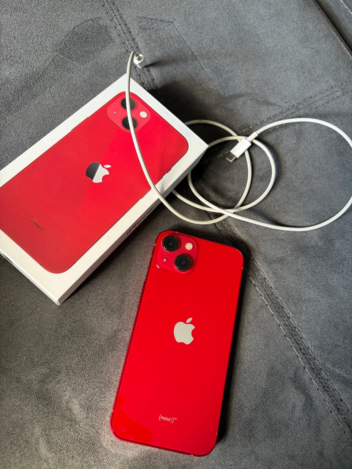 Apple iPhone 13 RED, Ophalen, IPhone 13, 82 %, Zonder simlock