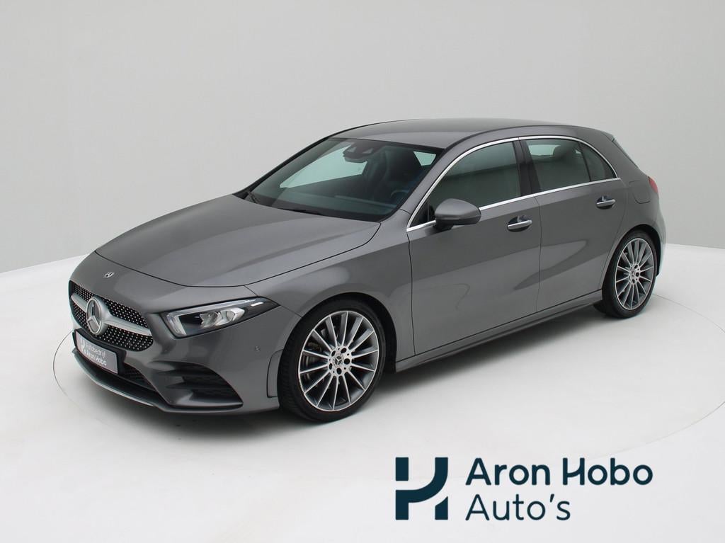 Mercedes-Benz A-klasse 220 AMG Camera, Carplay, Sfeerverlich, Auto's, Gebruikt, Origineel Nederlands, Bedrijf, 1600 kg