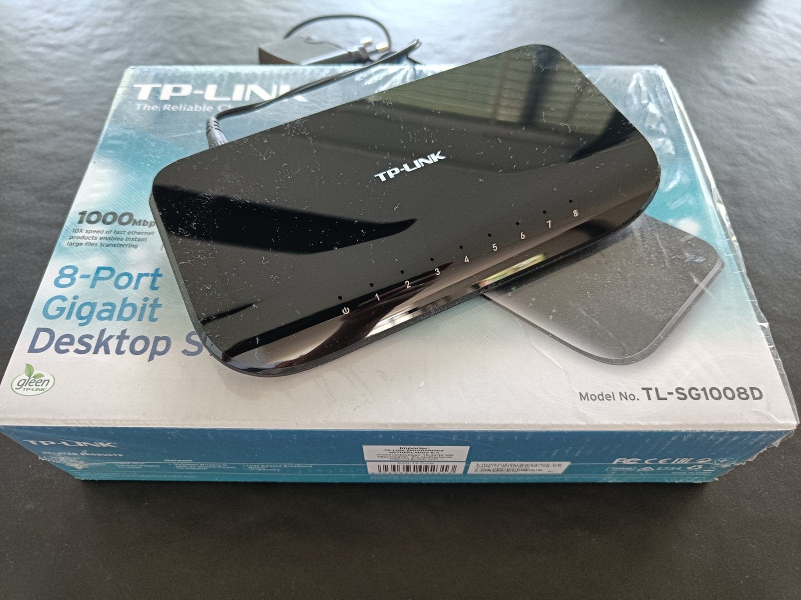 TP-Link TL-SG1008D Desktop Switch, Computers en Software, Netwerk switches, Ophalen of Verzenden