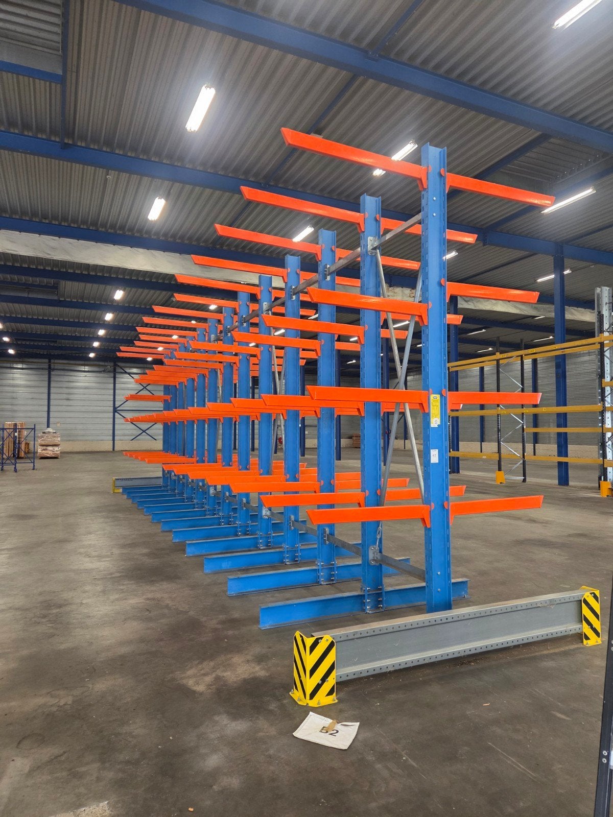 Br draagarmstelling dubbelzijdig/enkelzijdig 4.0x1.0m