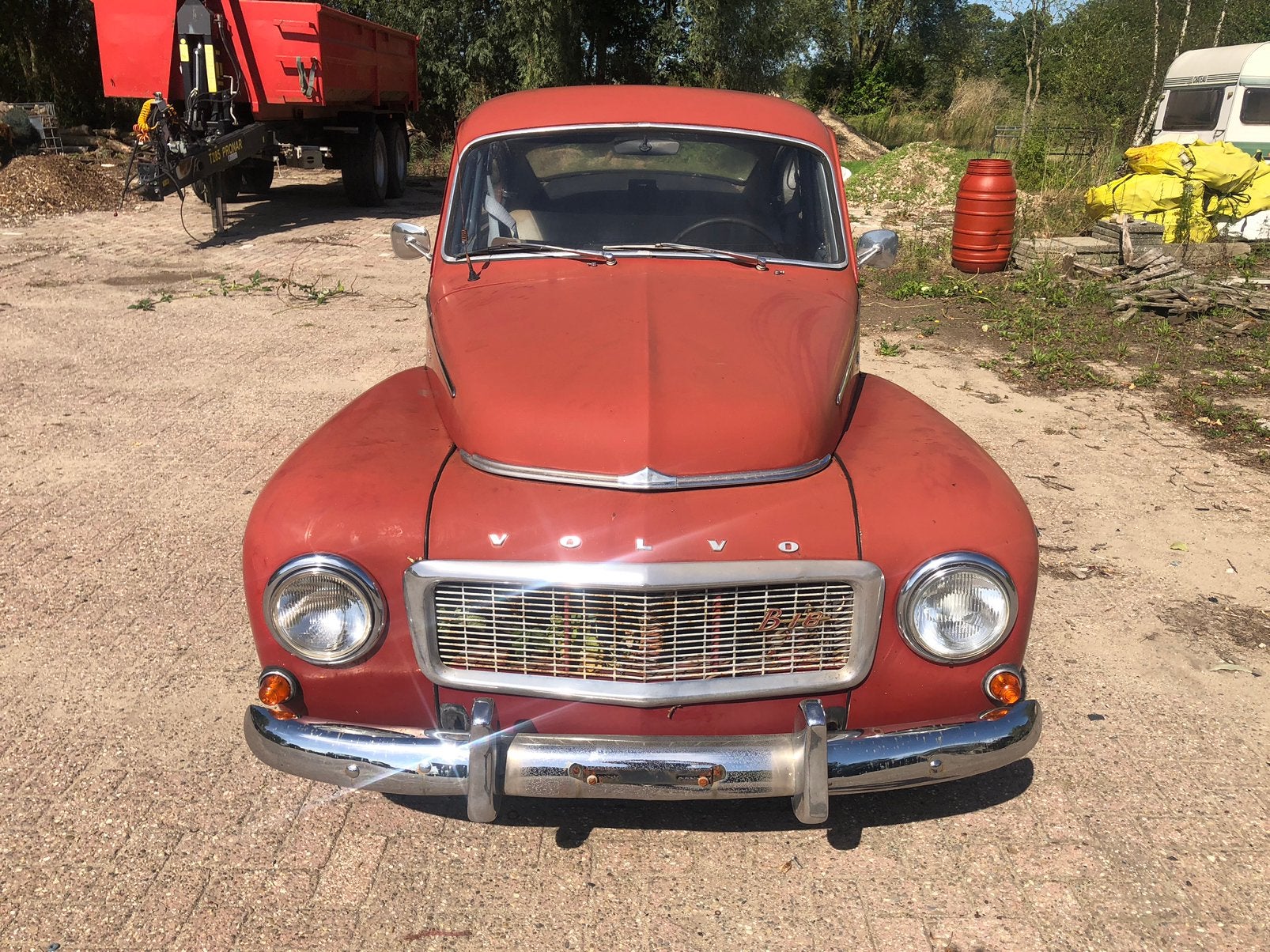 Volvo 544 kattenrug, Ophalen of Verzenden, Volvo, Bumper