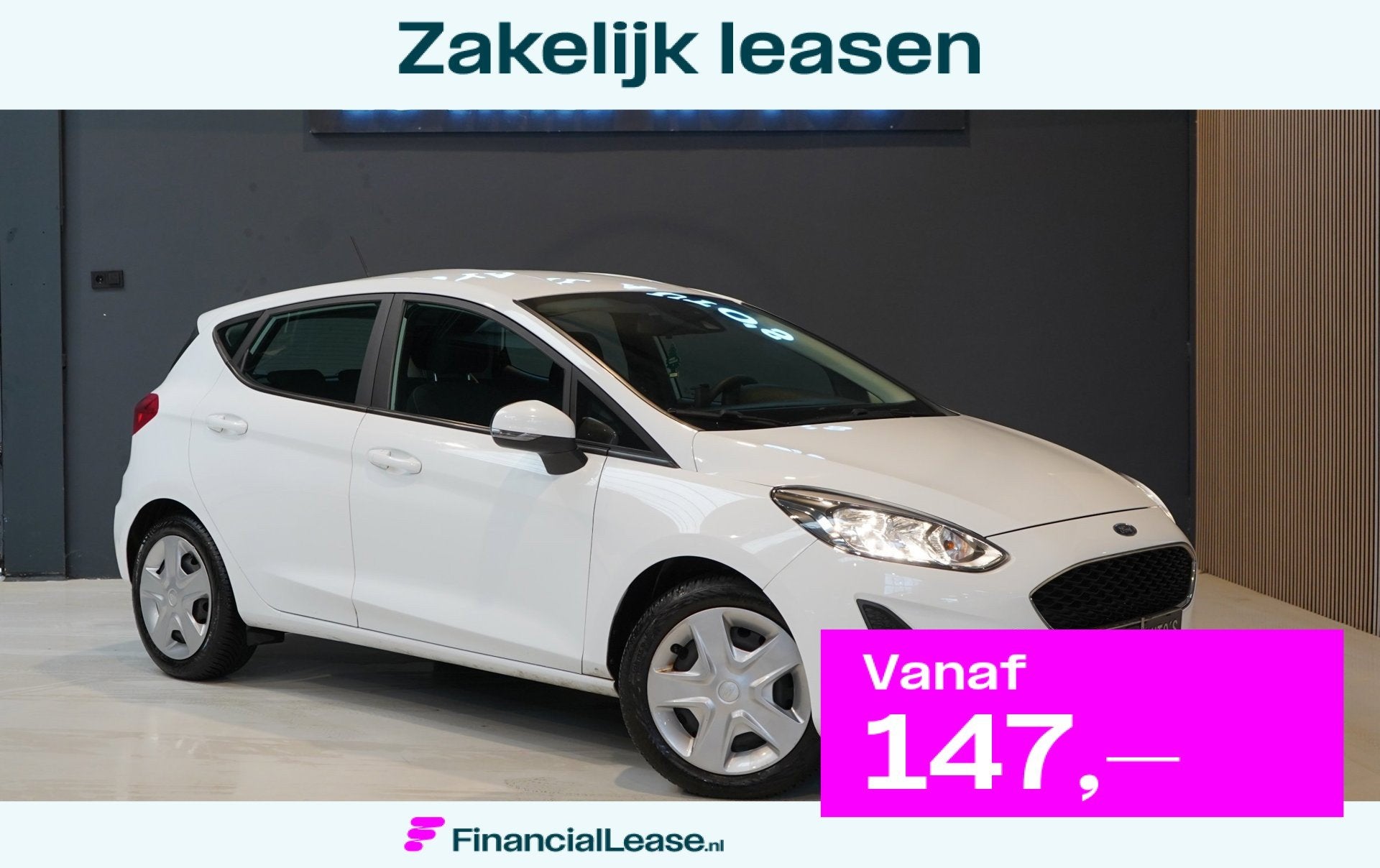 Ford Fiesta 1.1 Trend | AIRCO | CRUISE | PDC | ELEK.RAMEN |, Stof, Gebruikt, Origineel Nederlands, Bedrijf