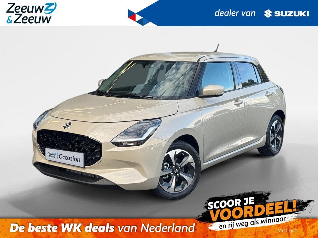 Suzuki Swift 1.2 Style Smart Hybrid | NU €2.200.- KORTING, Auto's, Suzuki, Voorwielaandrijving, Stof, Euro 6, Overige kleuren