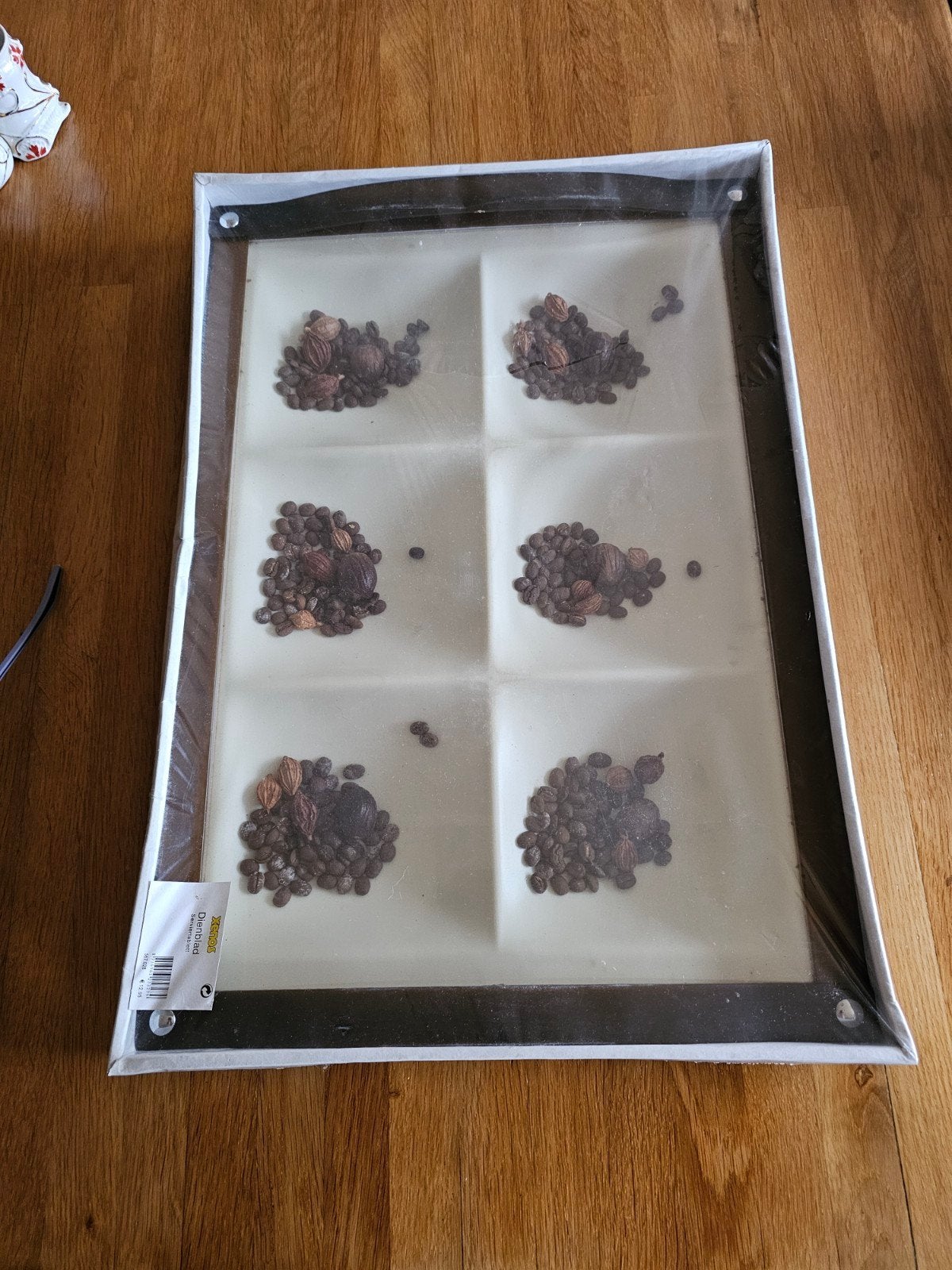 deoratief dienblad met verwisselbare inhoud, Ophalen of Verzenden, Kunststof, Verwisselbare inhoud
