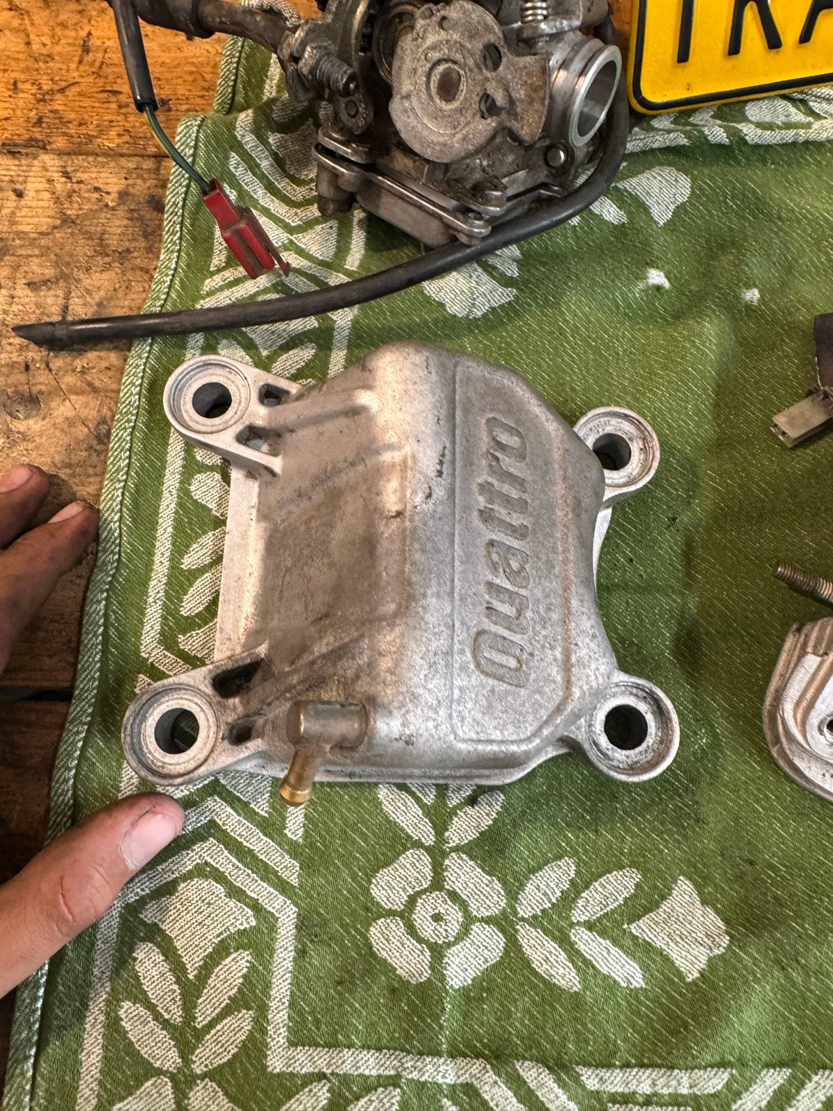 Vespa/Piaggio 4v kop set voor ombouw of vervangend onderdeel, Ophalen of Verzenden, Gebruikt, Overige typen, Vespa