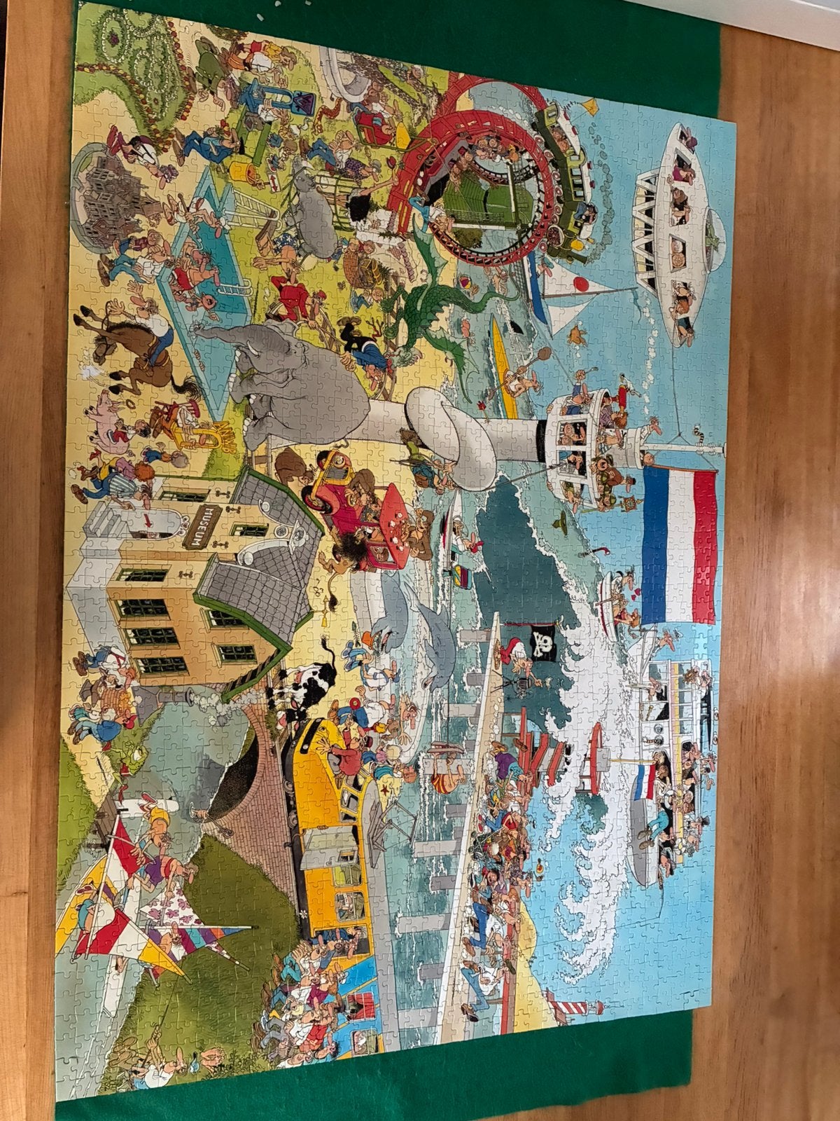 Jav van Haasteren 2000, Ophalen of Verzenden, Meer dan 1500 stukjes, Zo goed als nieuw