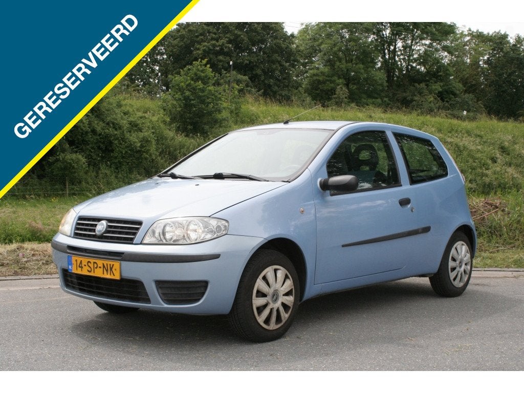 Fiat Punto 1.2 Classic Lusso (bj 2006), Auto's, Fiat, Stof, Gebruikt, 4 cilinders, Metallic lak