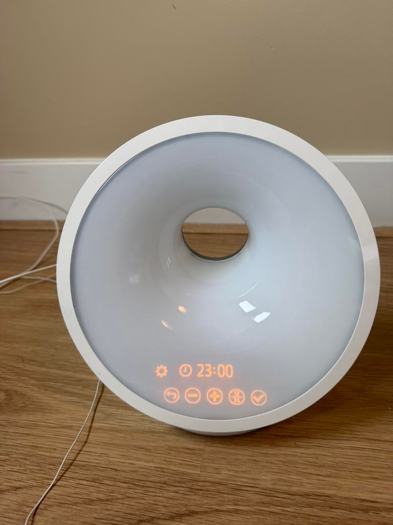 Philips Somneo Wake Up Light, €85, Witgoed en Apparatuur, Wekkers, Zo goed als nieuw, Digitaal, Ophalen of Verzenden