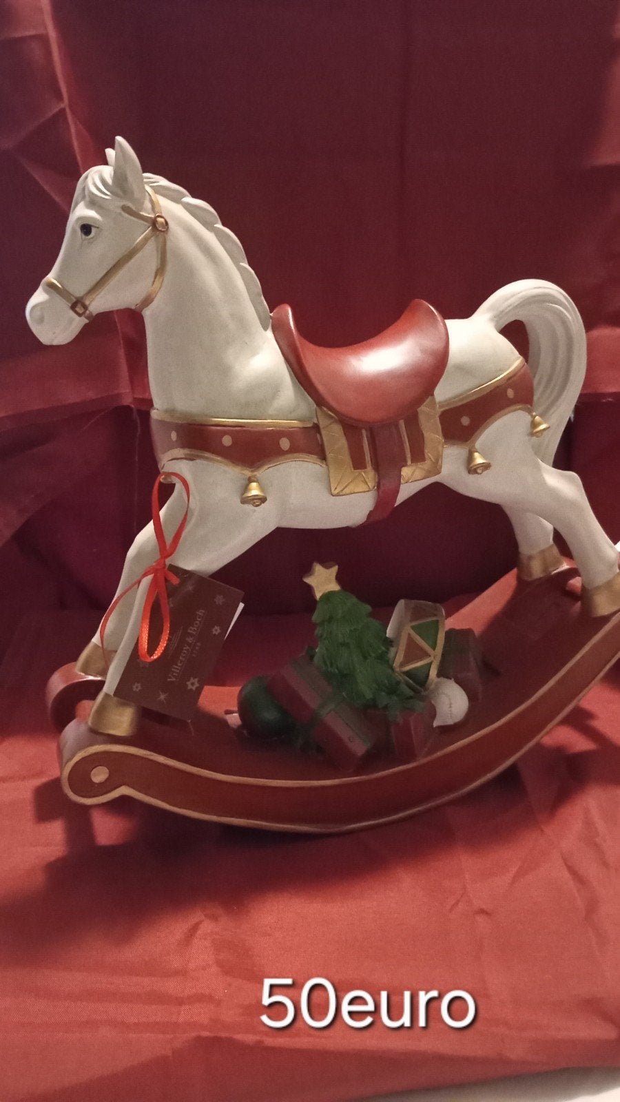 Villeroy & Boch Kerst Schommelpaard Decoratie, Ophalen of Verzenden, Nieuw