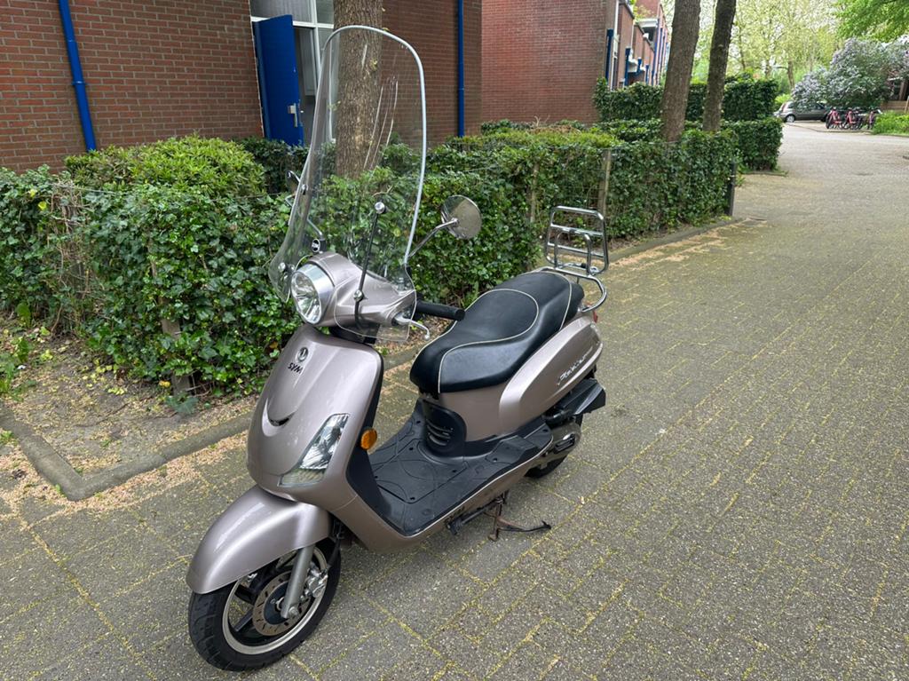 sym fiddle snor scooter, Fietsen en Brommers, Scooters | SYM, Ophalen, Gebruikt