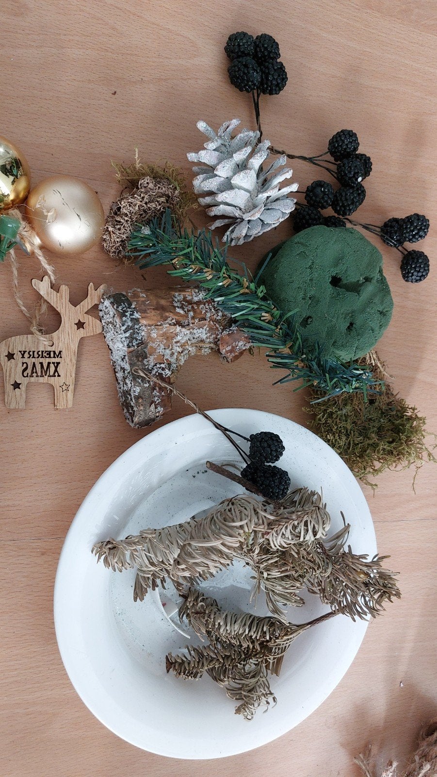 te koop kerststuk, Diversen, Kerst, Ophalen of Verzenden