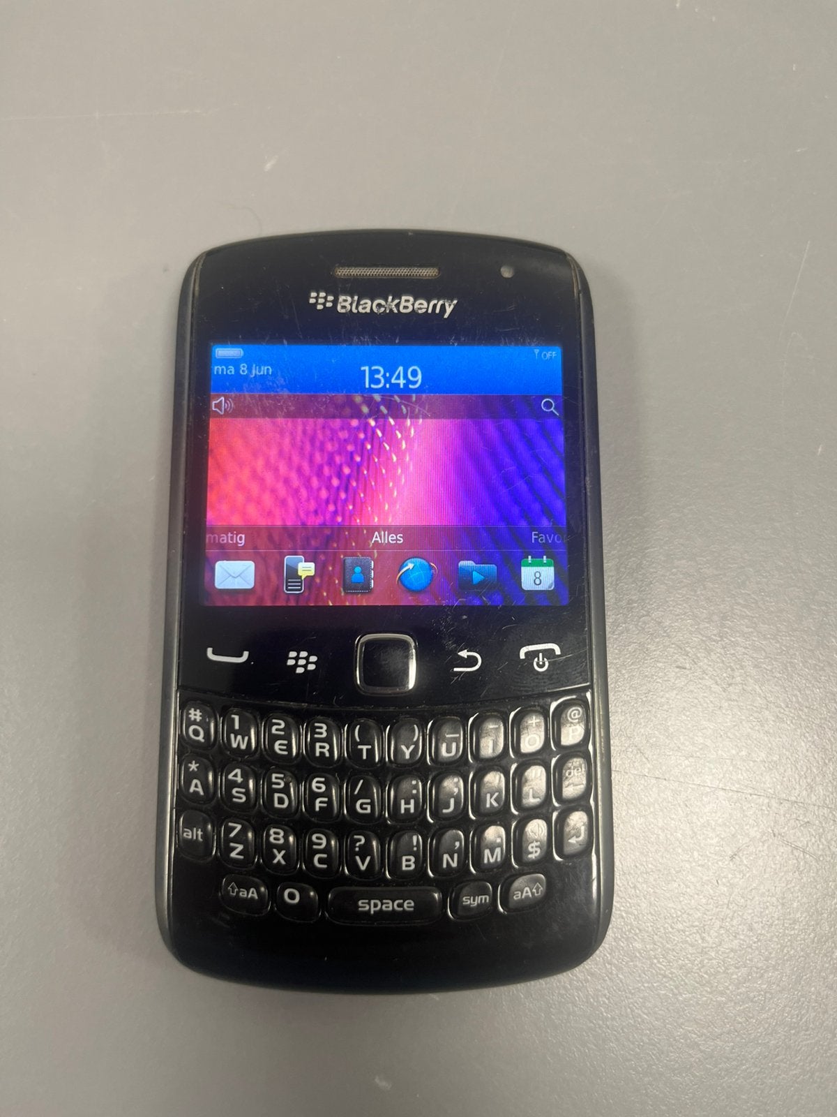 BlackBerry Curve 9360 - Simlockvrij met WiFi en Bluetooth, Telecommunicatie, Mobiele telefoons | Blackberry, Gebruikt, Zwart, Ophalen of Verzenden