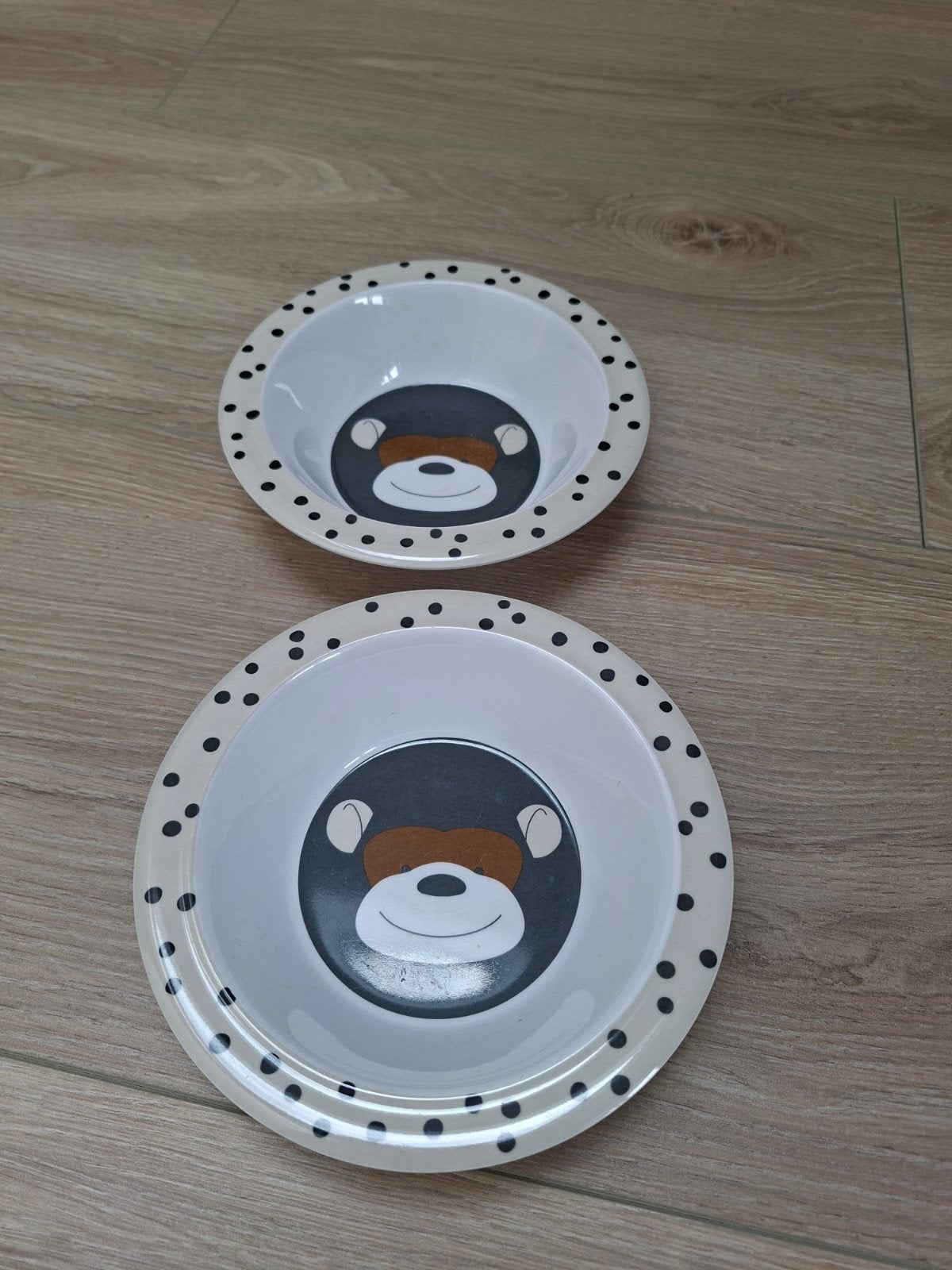 2x kunststof bakje Prenatal dieren print, Overige merken, Gebruikt, Overige typen, Ophalen of Verzenden