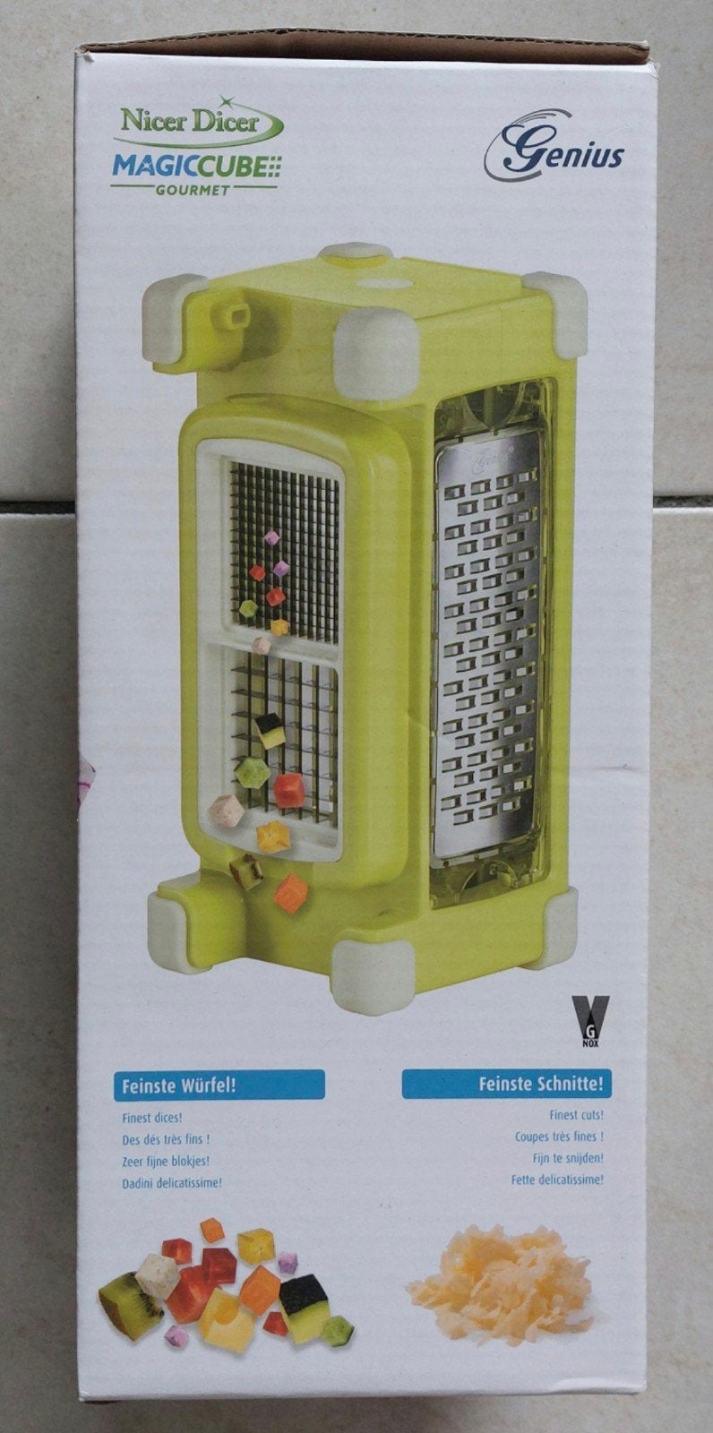 Nicer Dicer Magiccube : Gourmet voor €12, Huis en Inrichting, Keuken | Keukenbenodigdheden, Ophalen of Verzenden