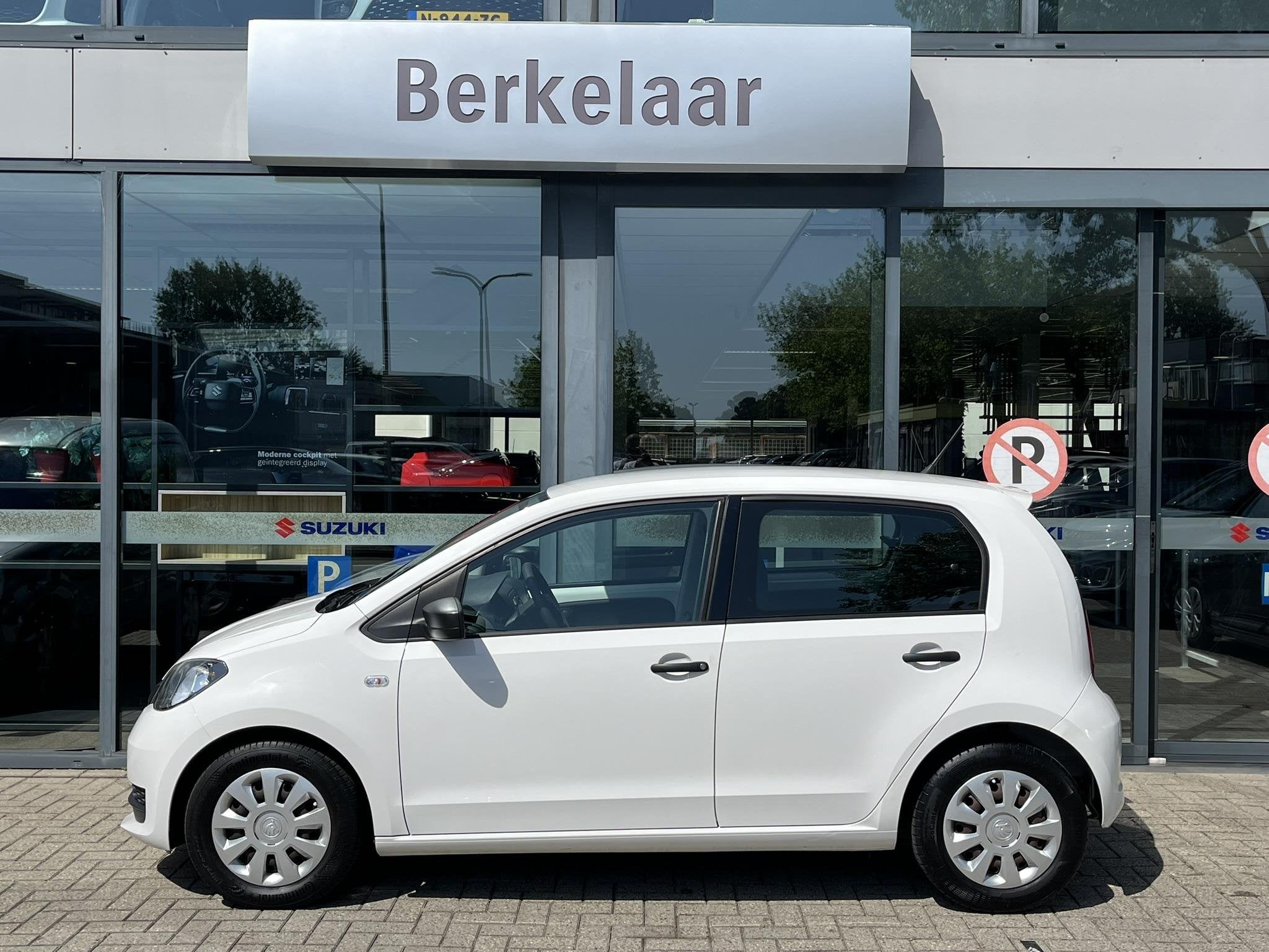 Skoda Citigo 1.0 Greentech Active | 5 deurs | Weinig kilomet, Auto's, Voorwielaandrijving, Stof, Gebruikt, Wit
