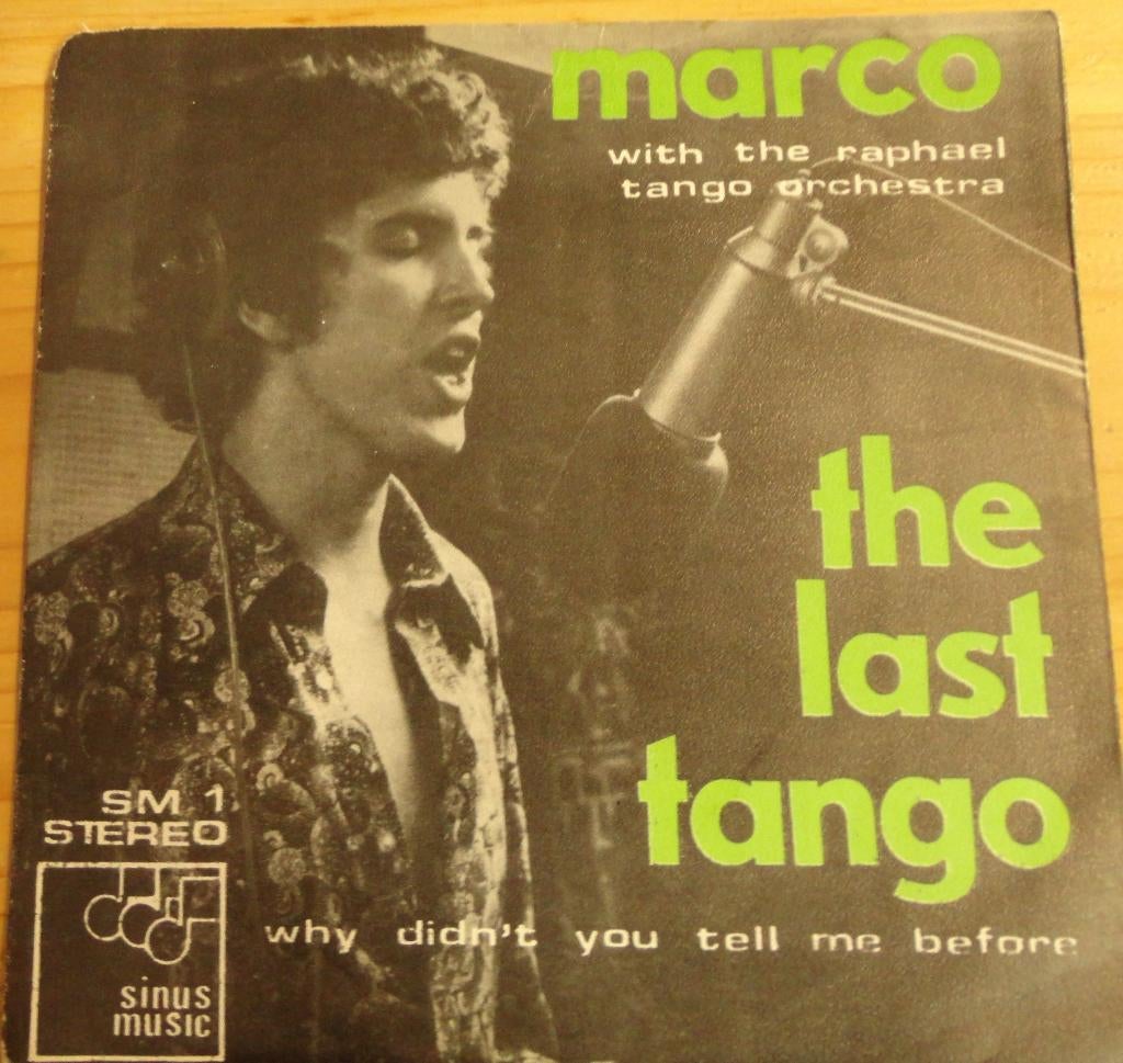 Marco > The last tango, Gebruikt, 7 inch, Single, Ophalen of Verzenden