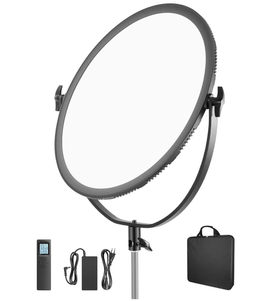 Mooi video licht Neewer t.w.v. €165,- Continuelicht studio., Ophalen of Verzenden, Zo goed als nieuw, Overige merken, Kantelbaar