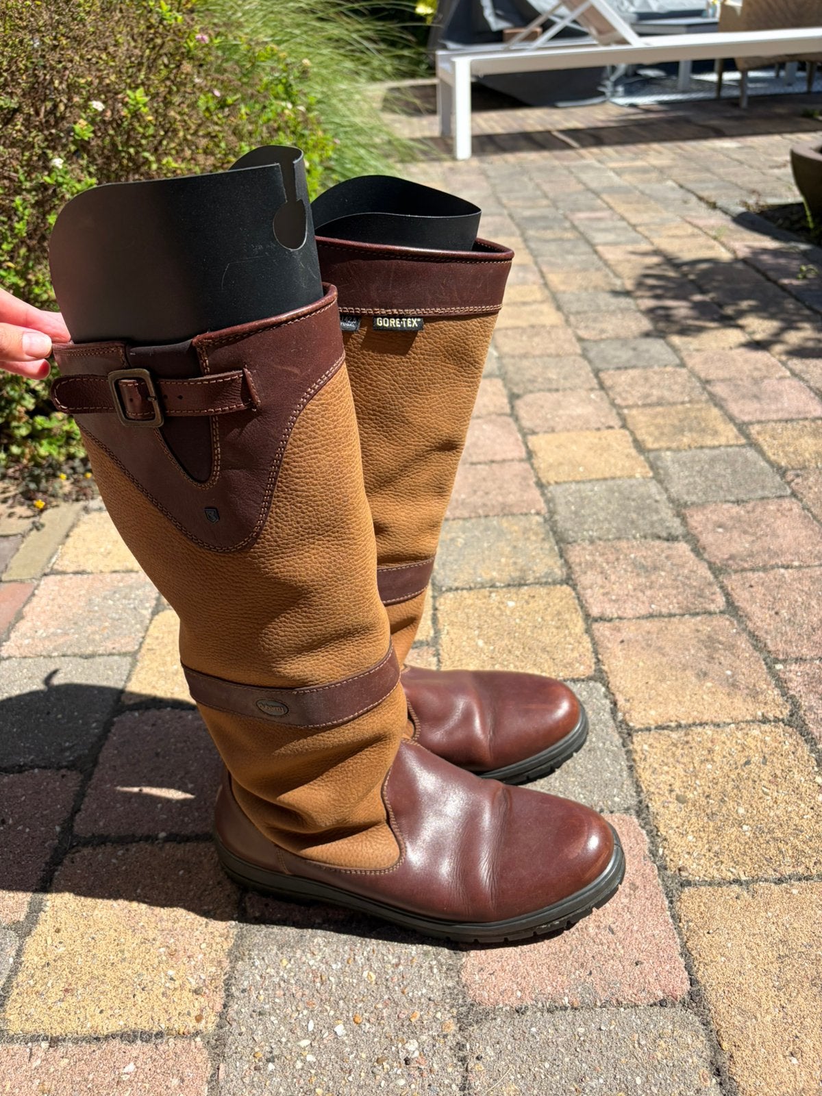 Dubarry laarzen maat 42,5, Kleding | Dames, Schoenen, Ophalen, Zo goed als nieuw, Bruin, Hoge laarzen