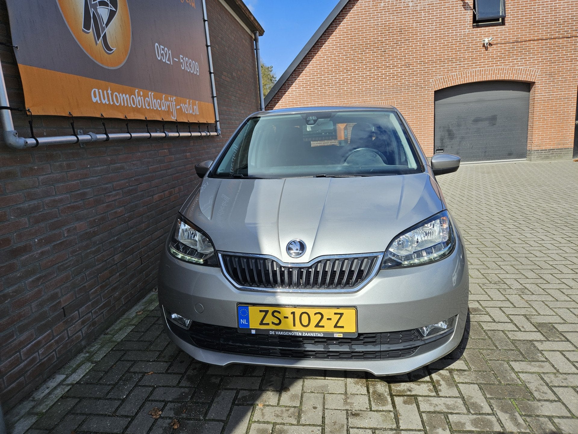 Skoda Citigo 1.0 Greentech Style, Stof, Gebruikt, 850 kg, Origineel Nederlands