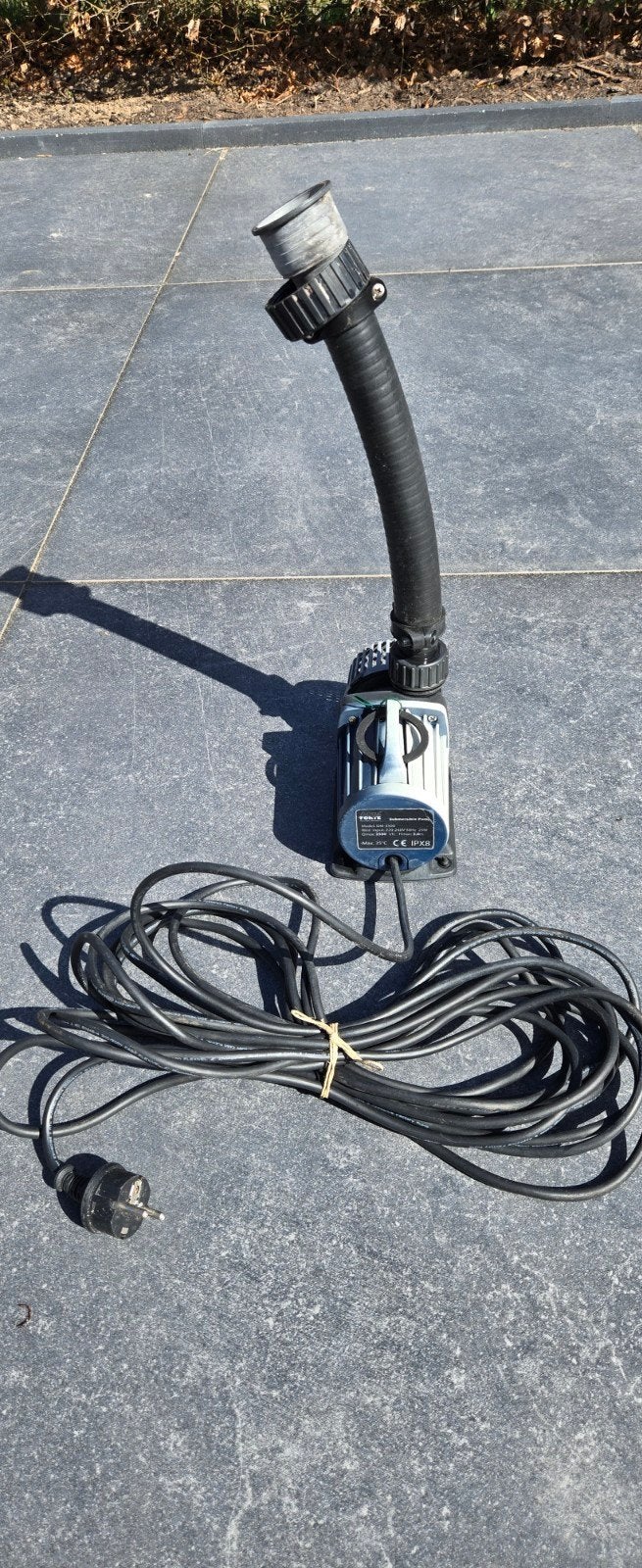 Dompelpomp met slang  Aqua forte DM 500 dompelpomp- Gebruikt, Verzenden