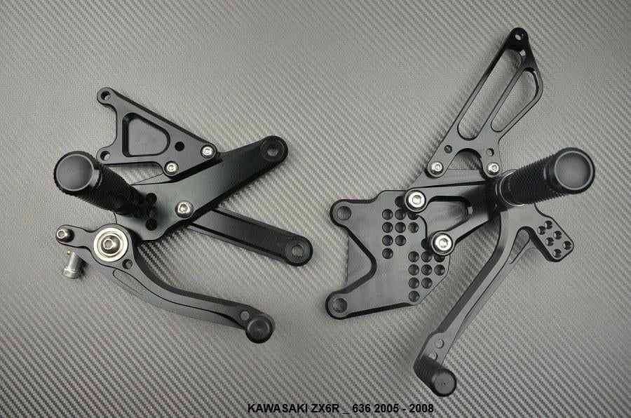 Verstelbare remschakelset KAWASAKI ZX6R ZX6RR 636 2005 2008, Ophalen of Verzenden, Nieuw