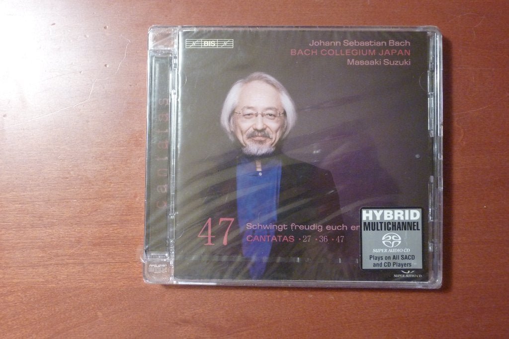 Bach Cantatas 47 - Masaaki Suzuki SACD NIEUW, Overige typen, Ophalen of Verzenden, Nieuw in verpakking, Barok
