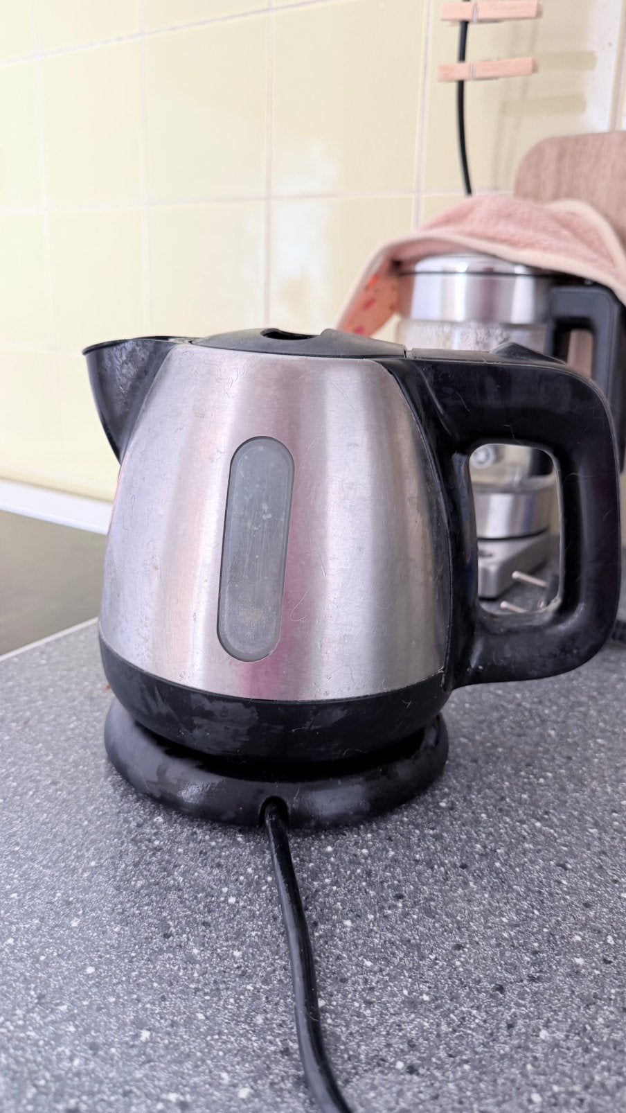 Tefal waterkoker, 1 tot 2 liter, Ophalen, Gebruikt