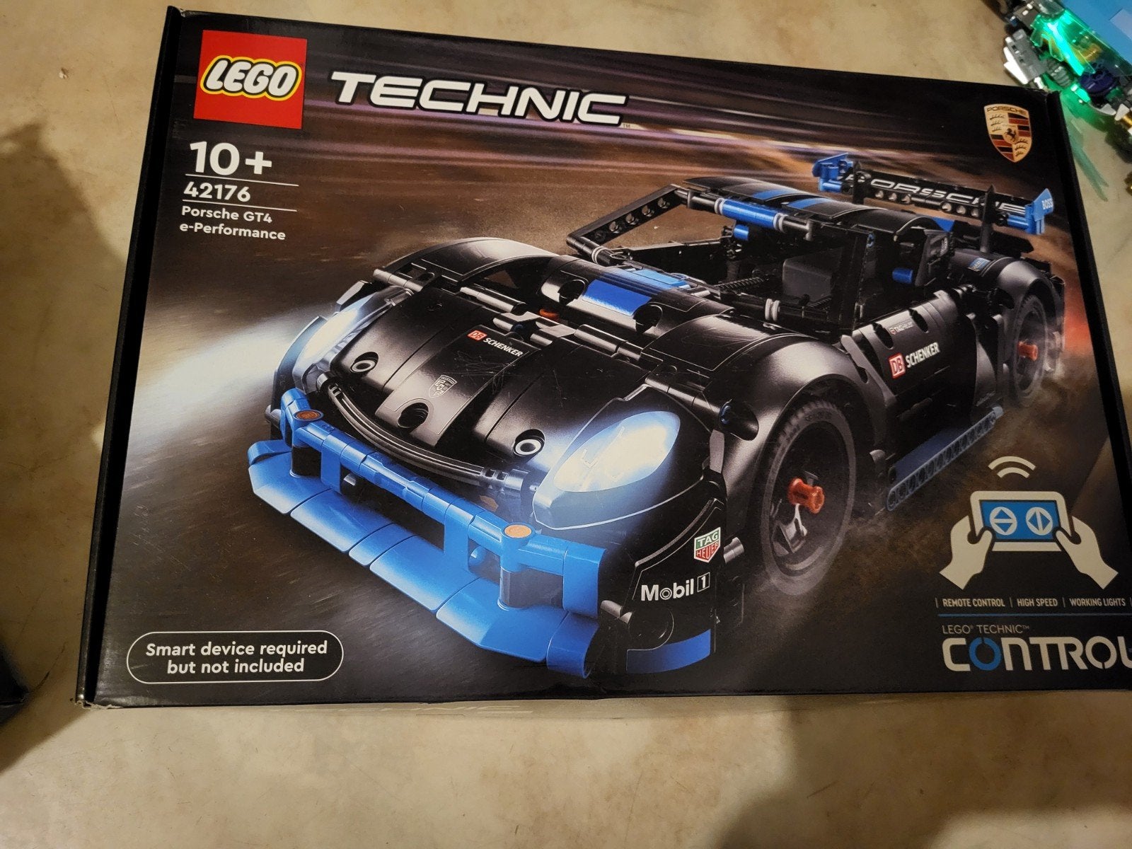 LEGO Technic 42176 Porsche GT4 e-Performance, Inclusief instructies, Lego, Ophalen of Verzenden, Zo goed als nieuw
