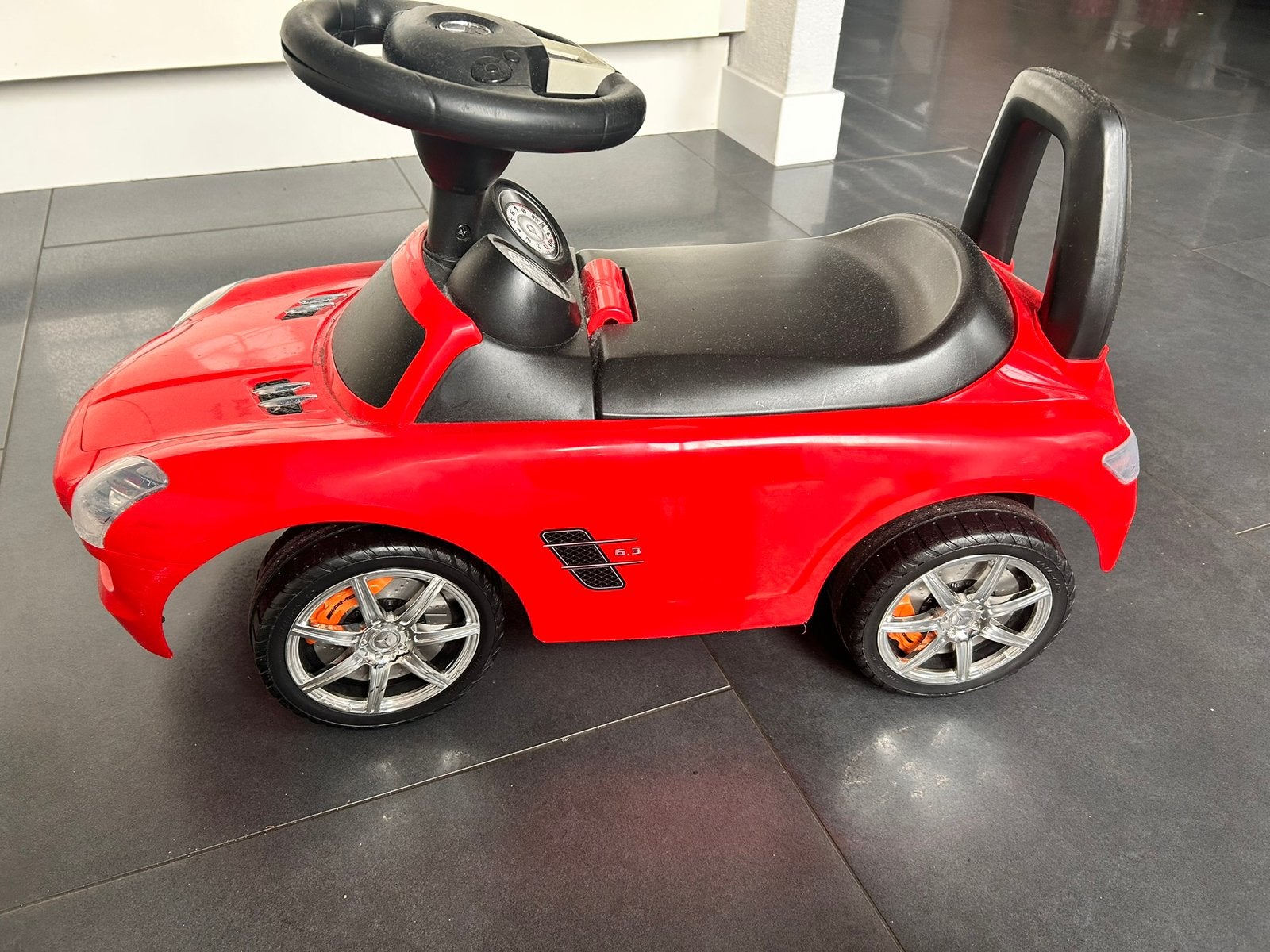 Loop auto Mercedes met geluid, Ophalen, Gebruikt, Loopvoertuig