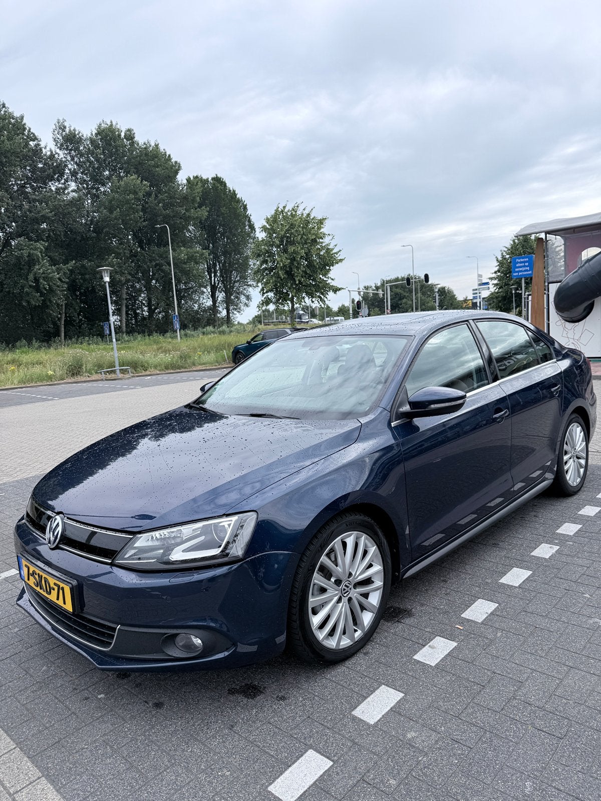 Volkswagen Jetta 1.4 TSI Hybrid 170pk 7-DSG 2013 Blauw, Auto's, Volkswagen, Particulier, Jetta, Hybride Elektrisch/Benzine, Volledig hybride