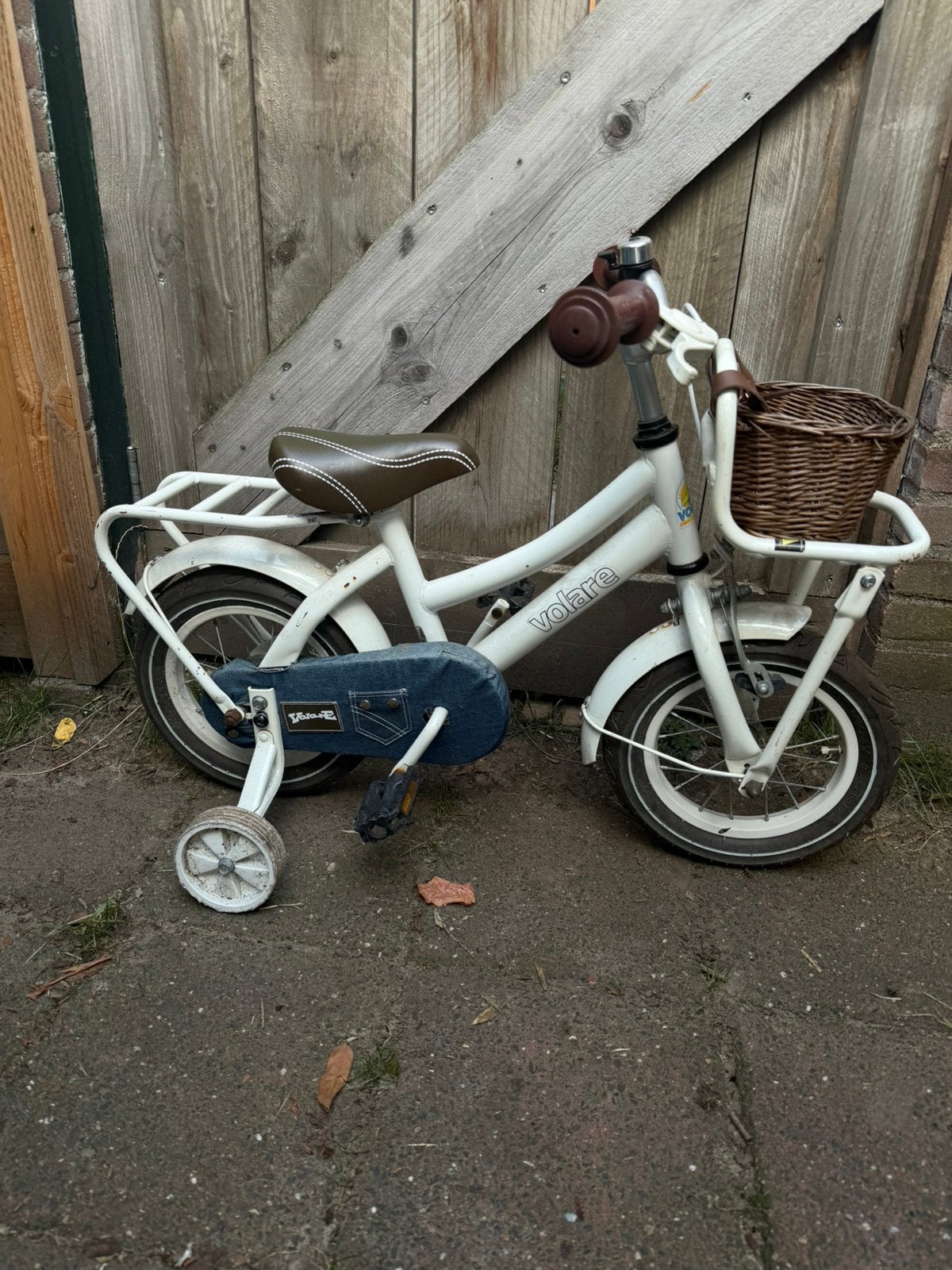 Kinderfiets, Ophalen, Zijwieltjes, Gebruikt, Velgrem