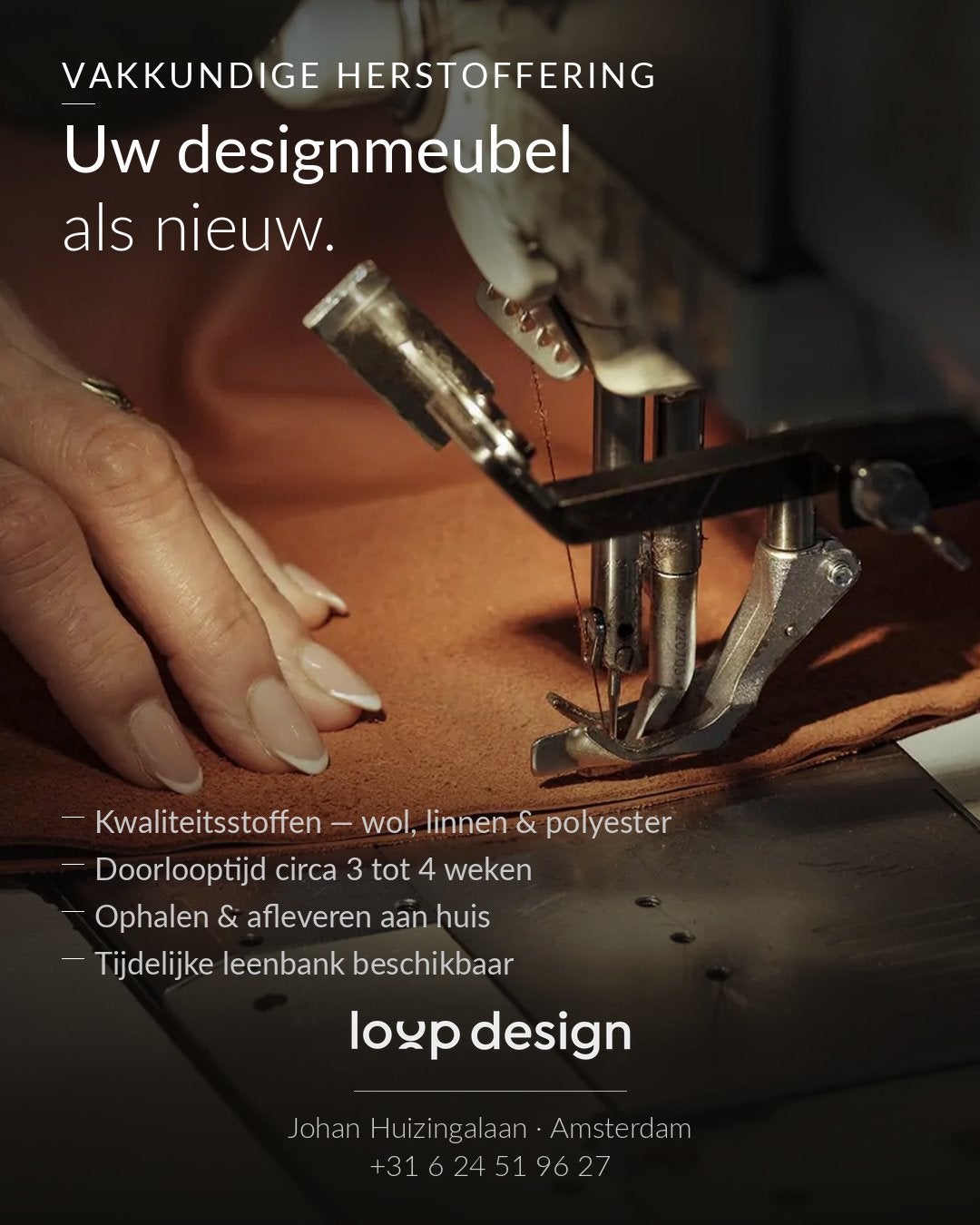 Herstoffering Design Meubilair | Professioneel, Herstofferen refurbishen herbekleden stoffering stoffeerder, Hoekbank, 300 cm of meer