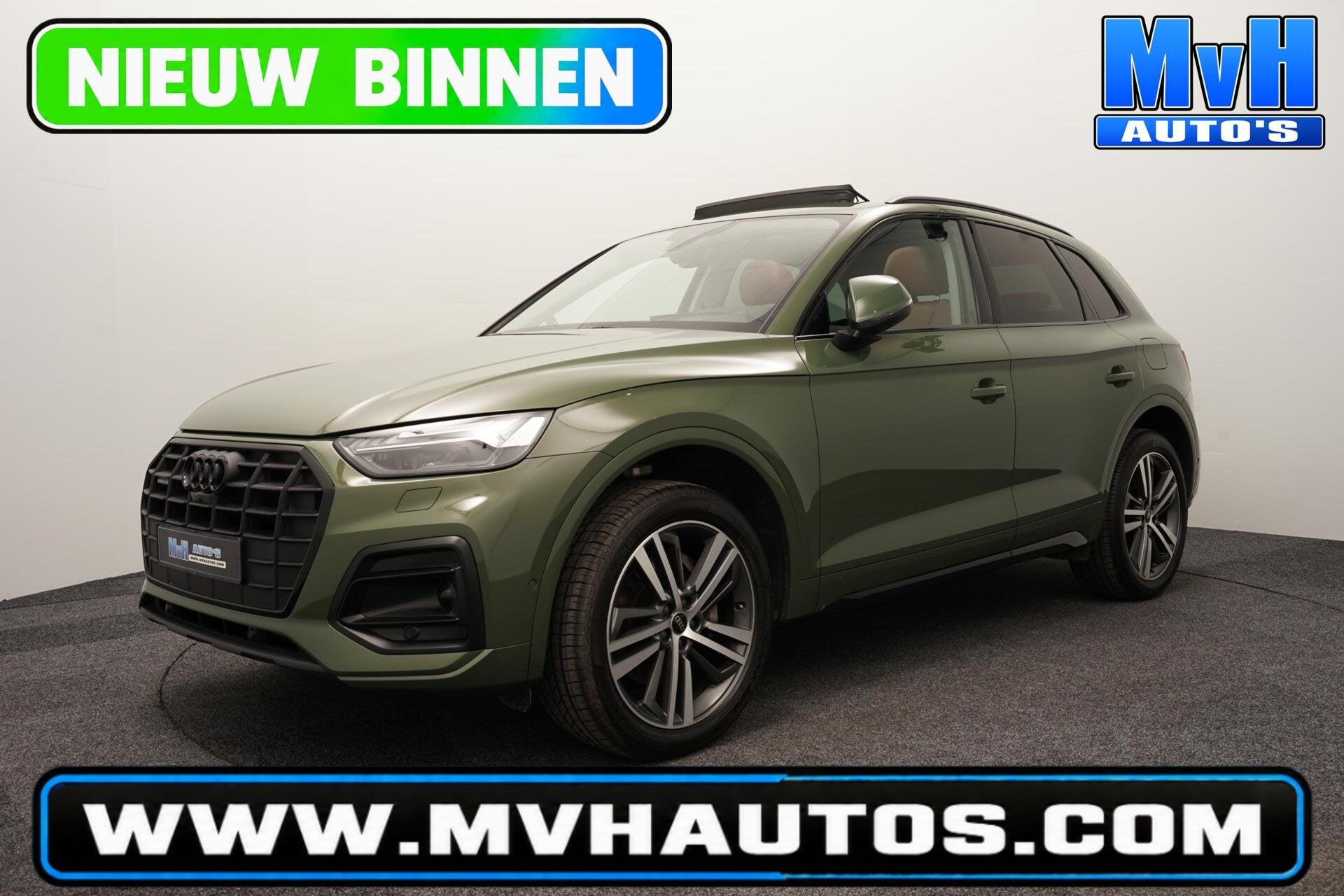 Audi Q5 50 TFSI PHEV S ed Quattro|PANO|B&O|360°|MATRIX|SOH1, Automaat, Dealer onderhouden, Gebruikt, 4 cilinders