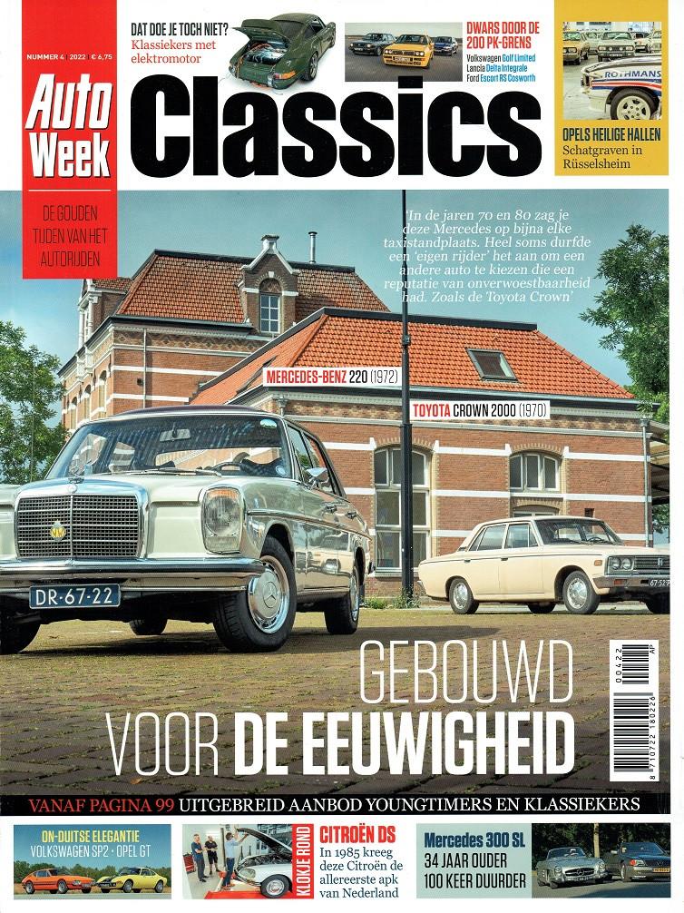 Autoweek Classics 2022 nr. 4 (o.a. Opel GT & Volkswagen SP2), Boeken, Verzenden, Gelezen, Algemeen