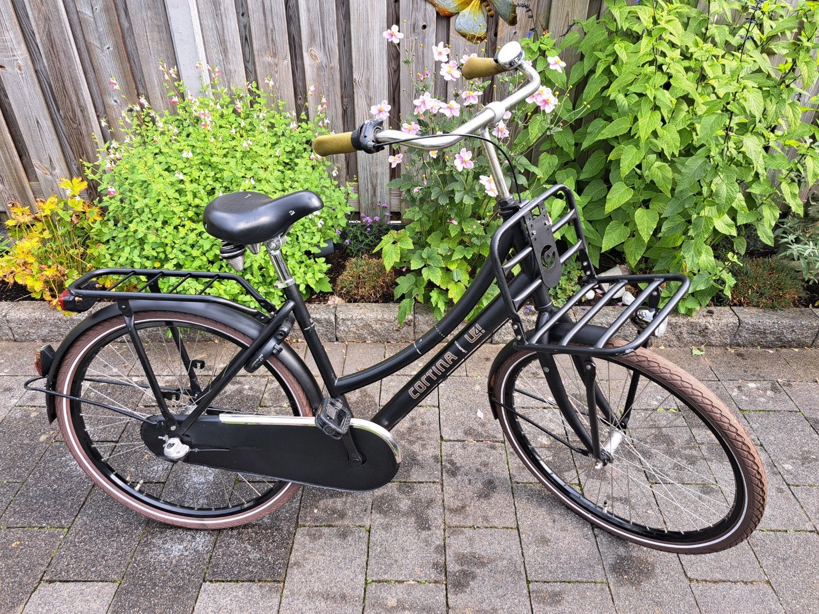 Cortina U4 Transport 26 inch, Terugtraprem, Gebruikt, Cortina U4 transportfiets, Versnellingen