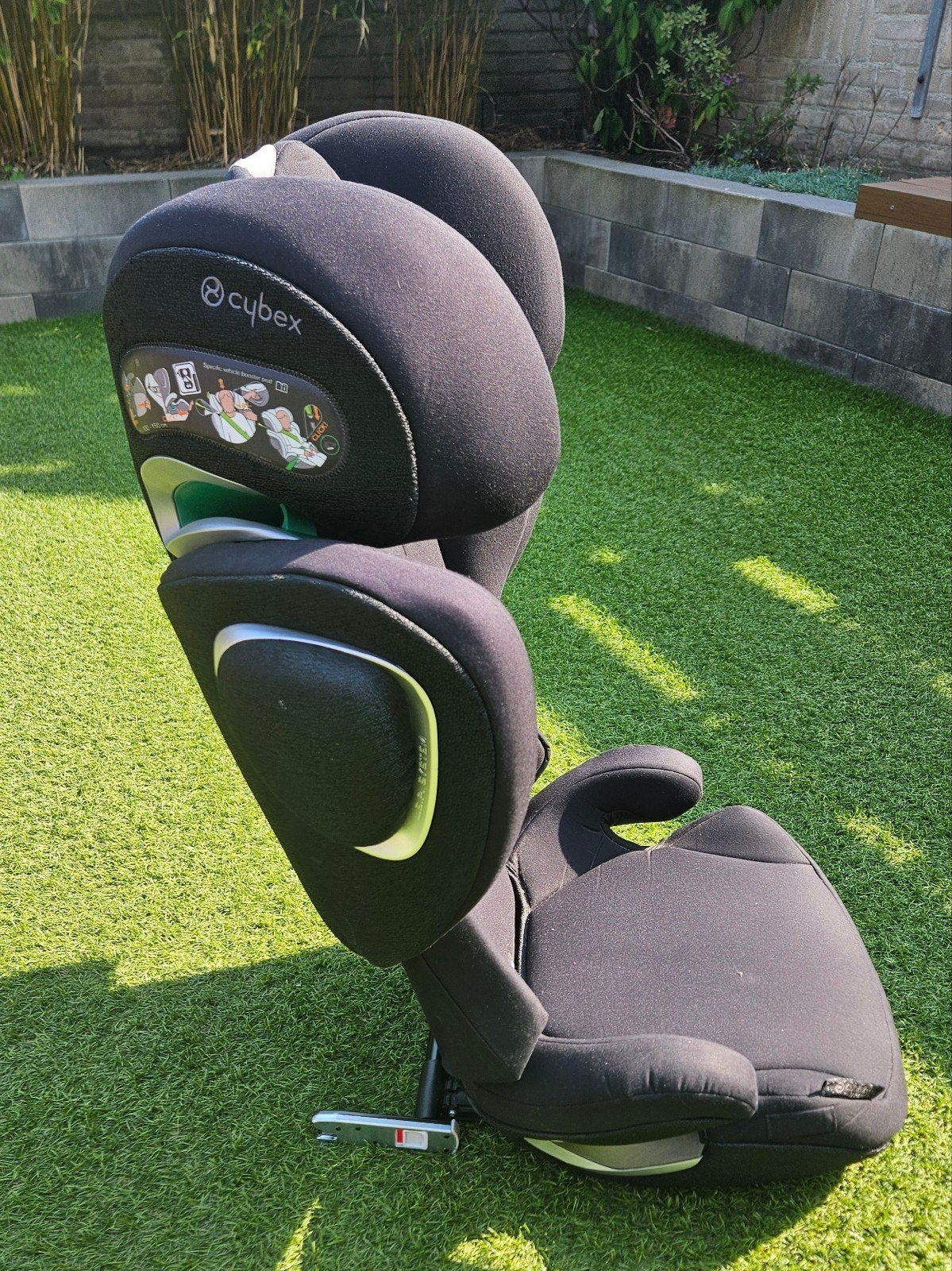 Cybex Solution X-Fix autostoel - Zwart, Ophalen, Gebruikt, Verstelbare rugleuning, Isofix