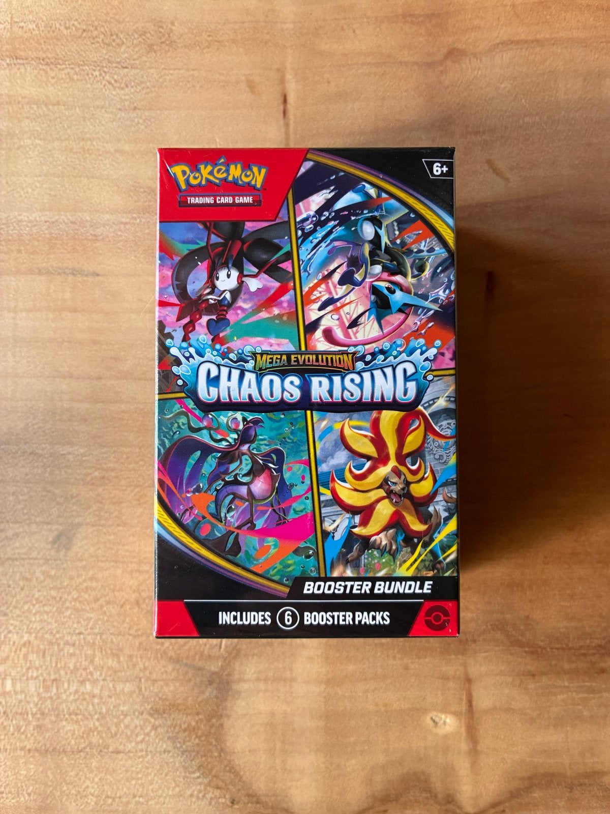Pokémon TCG Mega Evolution Chaos Rising Booster Bundle, Hobby en Vrije tijd, Ophalen of Verzenden, Nieuw, Booster