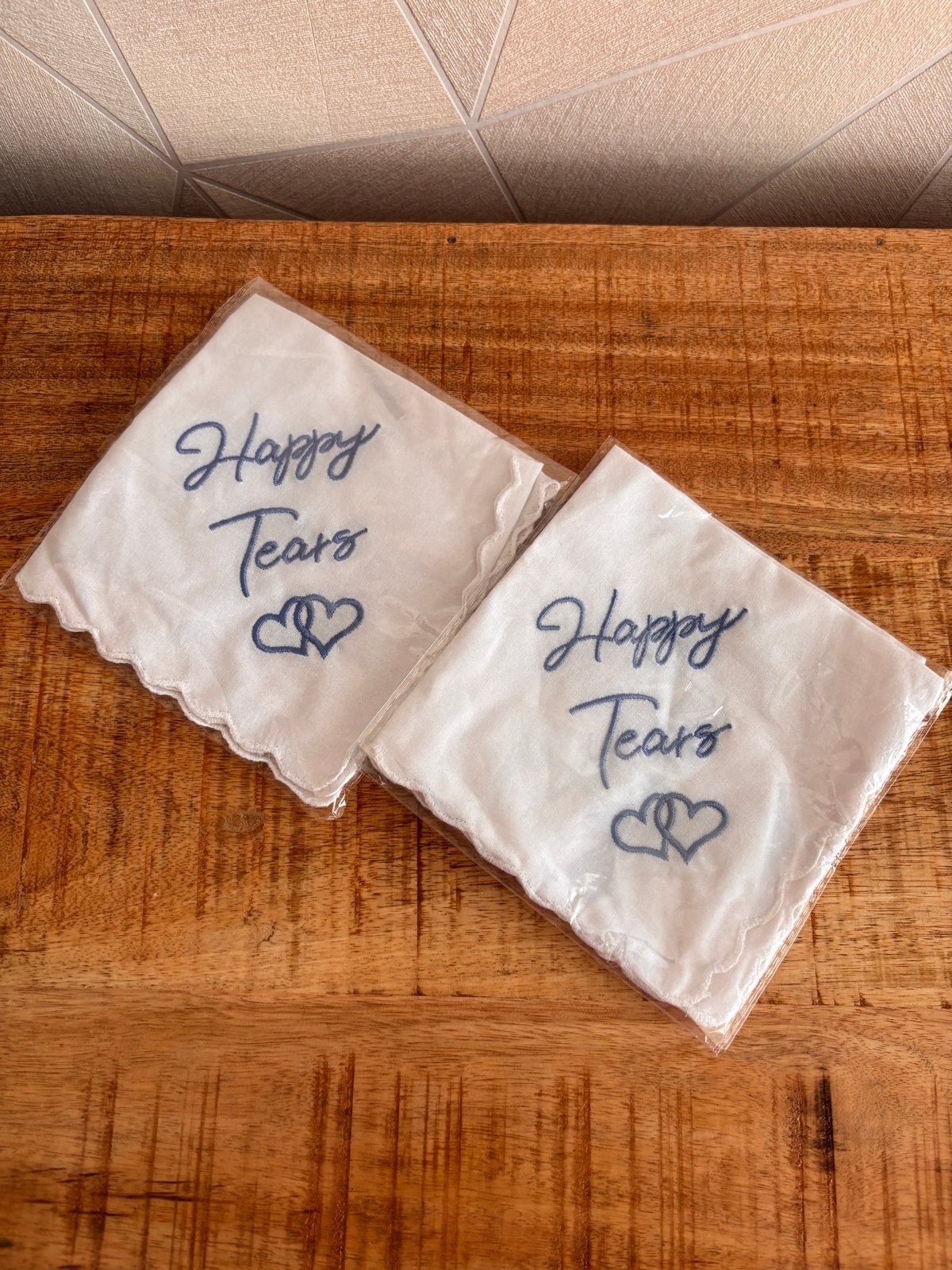 Happy Tears zakdoekjes & Kanten kousenband, Kleding | Dames, Ophalen of Verzenden, Nieuw, Wit, Accessoires