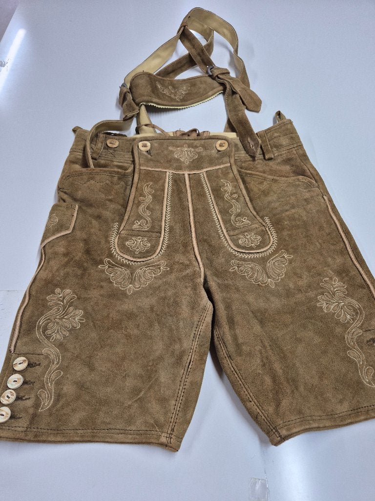 Echte Lederhosen, Oktberfest maat 44, Almsach, Ophalen of Verzenden, Kleding, Maat 46 (S) of kleiner