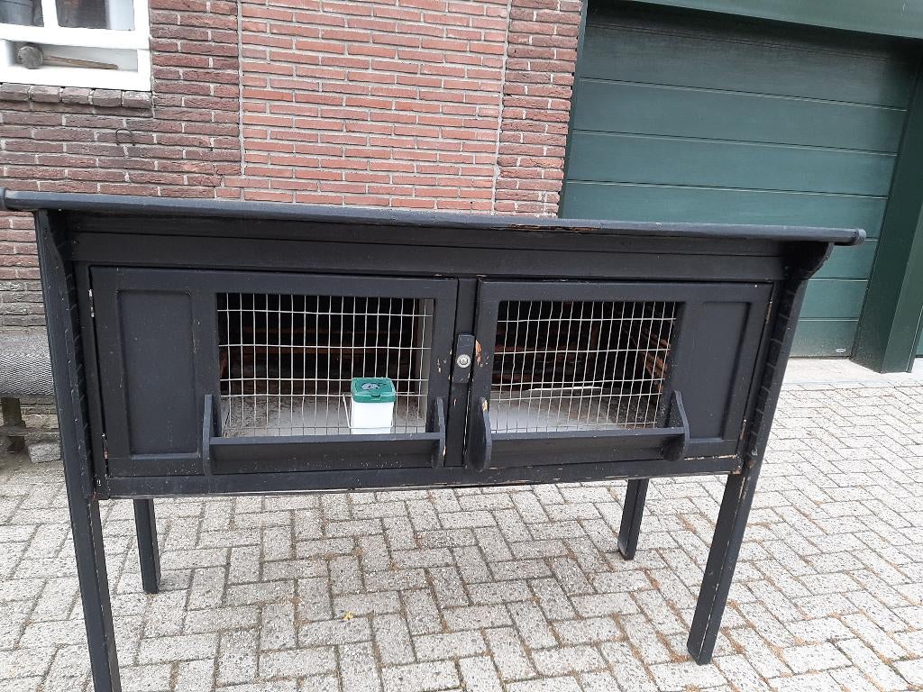 Konijnenhok, Dieren en Toebehoren, Knaagdieren en Konijnen | Hokken en Kooien, Ophalen, 90 cm of meer, Konijn, Hok
