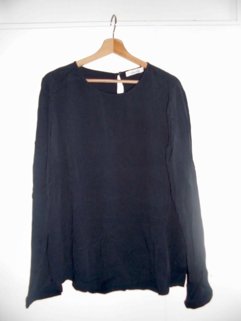 Samsoe & Samsoe top maat M, Maat 38/40 (M), Blauw, Ophalen of Verzenden, Zo goed als nieuw
