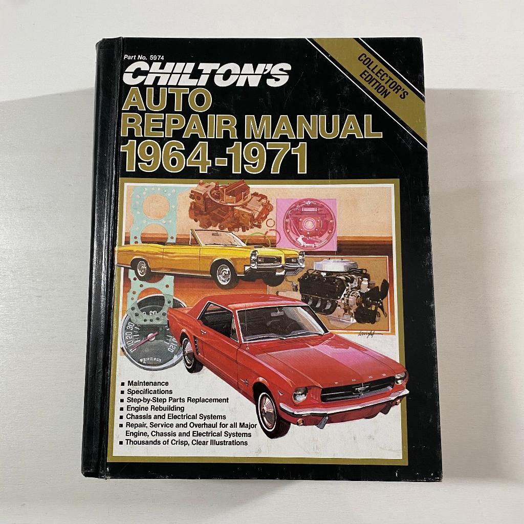 Chilton's Auto Repair Manual 1964-1971 Collector's Edition, Auto diversen, Ophalen of Verzenden