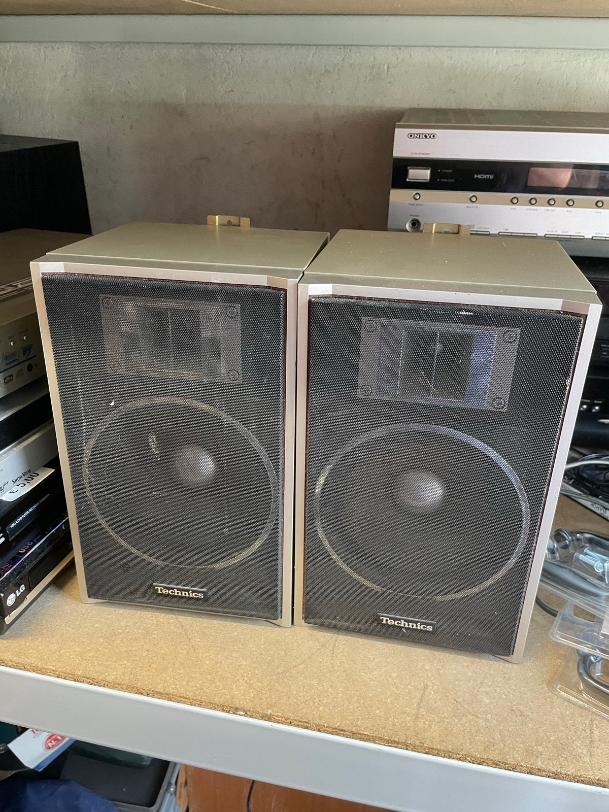 Technics SB-F44 Luidsprekers - 60W, Overige merken, Gebruikt, Ophalen of Verzenden, Minder dan 60 watt