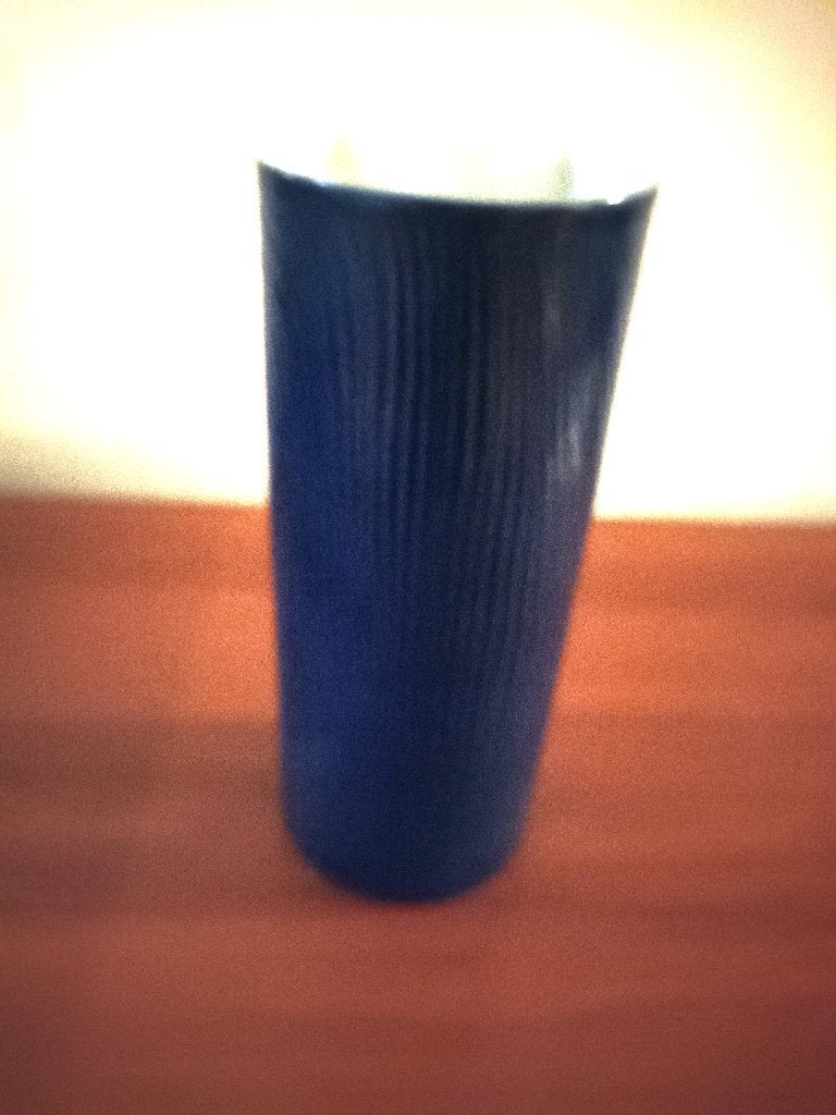 Hutschenreuther/ Tirschenreuth/ Kobalt blauwe vaas, Ophalen of Verzenden