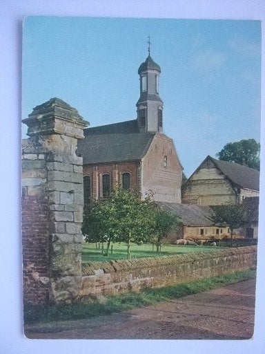 Q26 Houthem - St Gerlachuskerk - 1961, Verzamelen, Ansichtkaarten | Nederland, Verzenden, 1960 tot 1980, Gelopen, Limburg