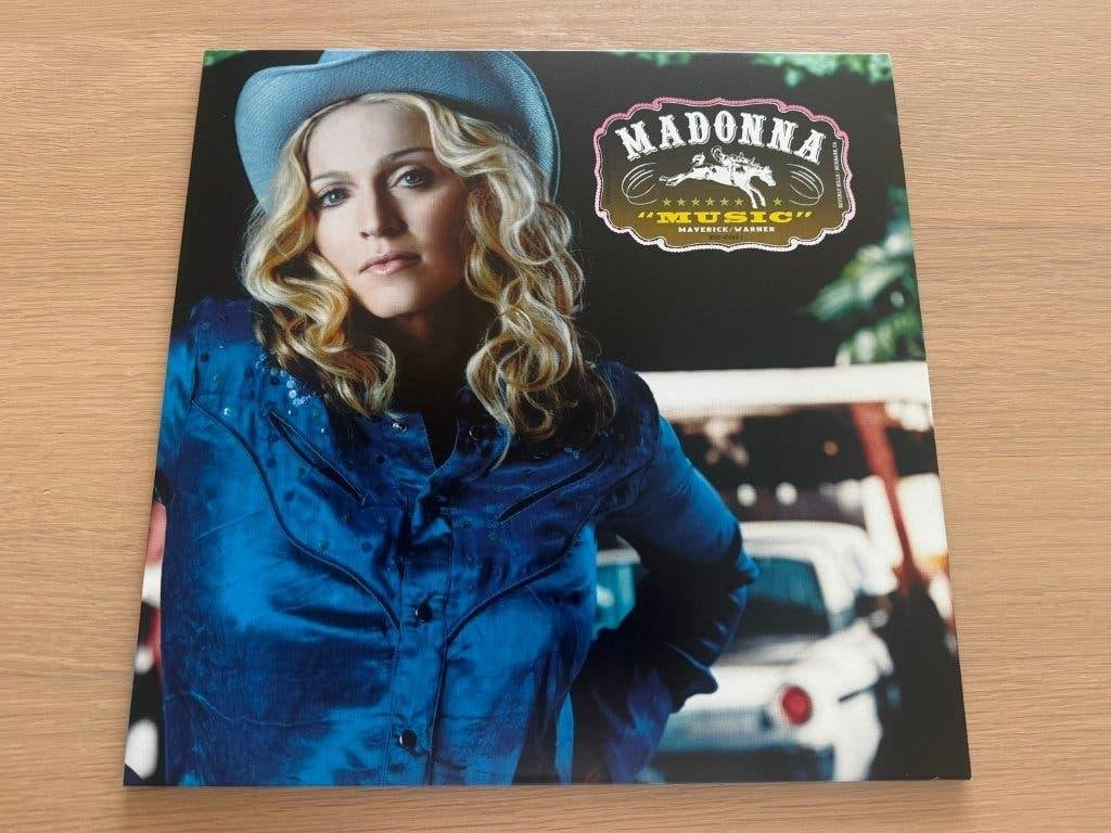 Madonna Music Vinyl LP Elpee 9362-47865-1 nette staat, Ophalen of Verzenden, Zo goed als nieuw, LP